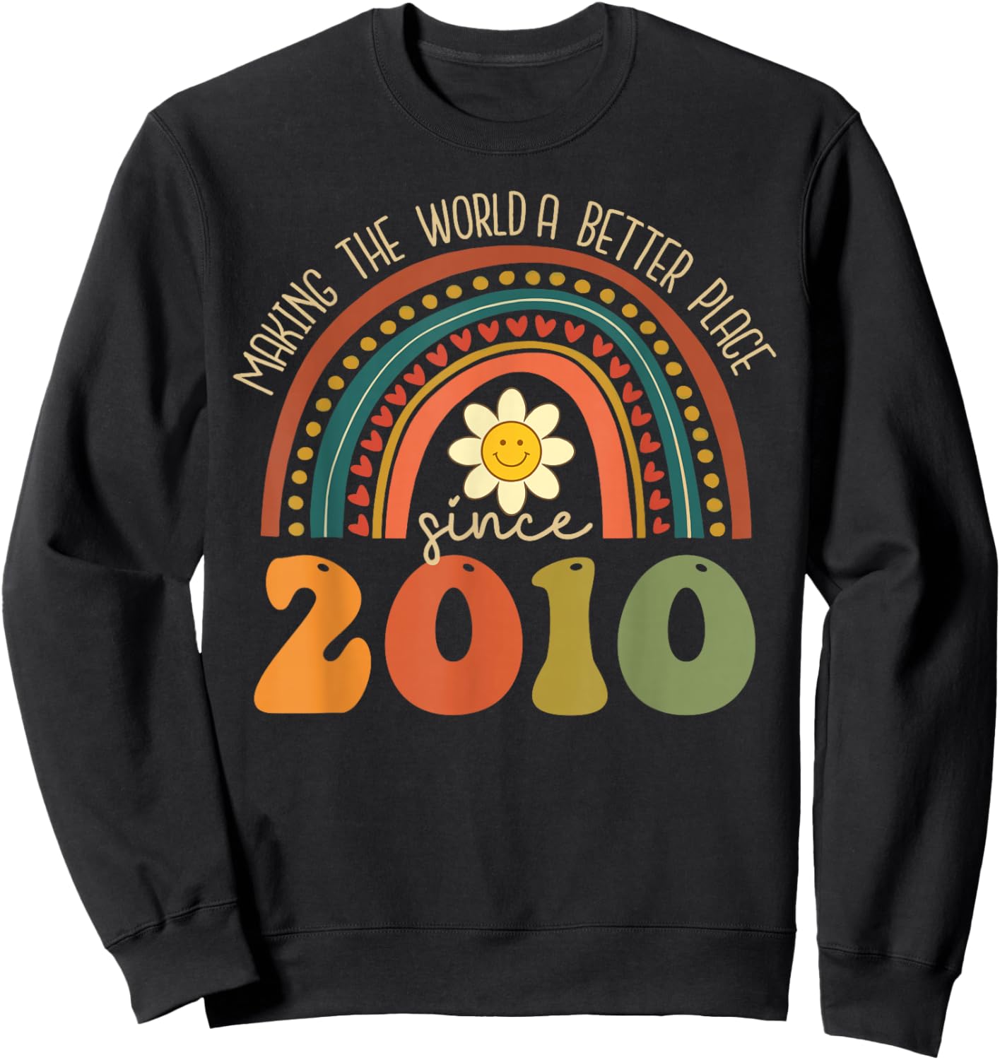 16th Birthday for Girls Teen 16 Year Old Girls 2010 Sweatshirt - Sweatshirt | Black