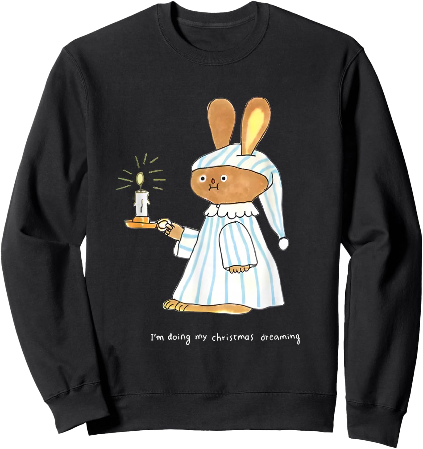 My Christmas Dreaming Lauvey Fan Gift Christmas Sweatshirt - Sweatshirt | Black