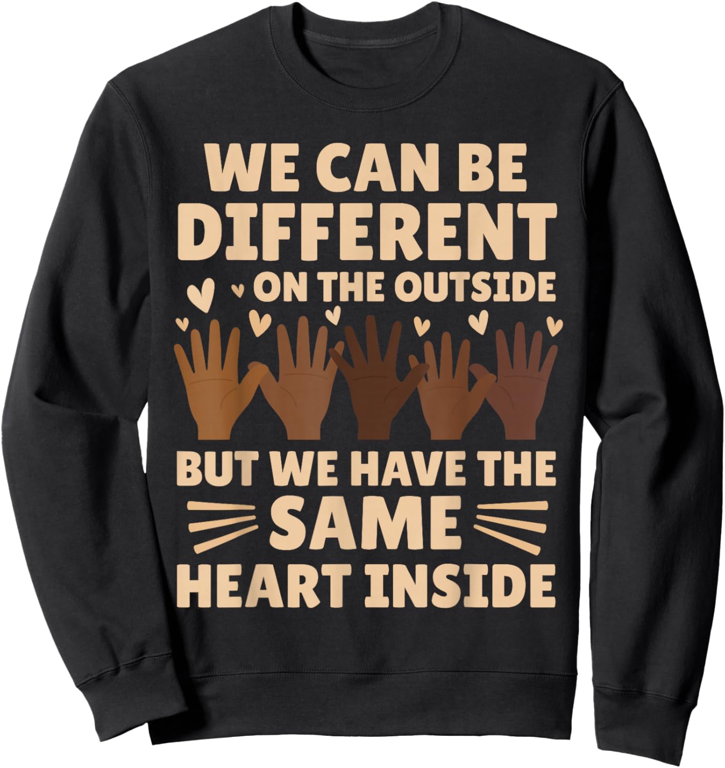 Same Heart Black History Month African American Women Kids Sweatshirt - Sweatshirt | Black