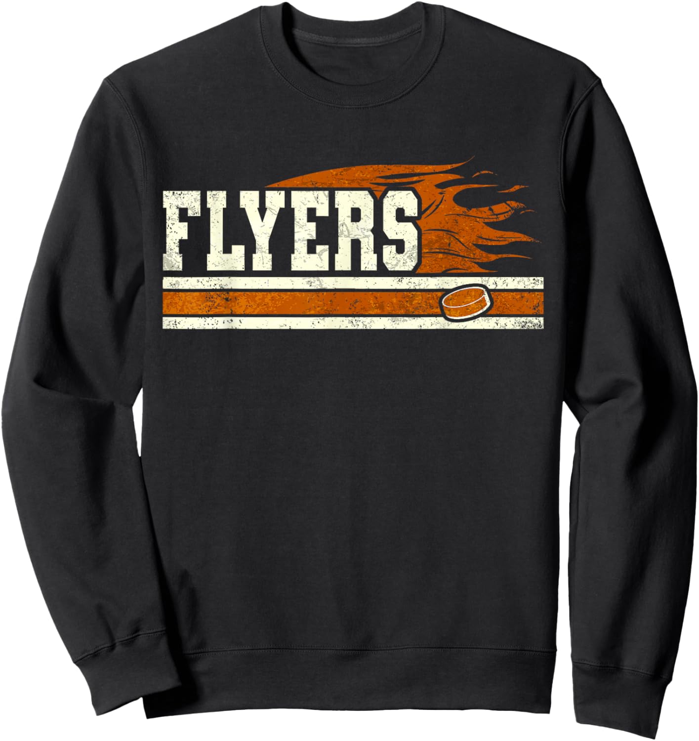 Flyers Vintage Gift Women Boys Girls Kids Sweatshirt - Sweatshirt | Black