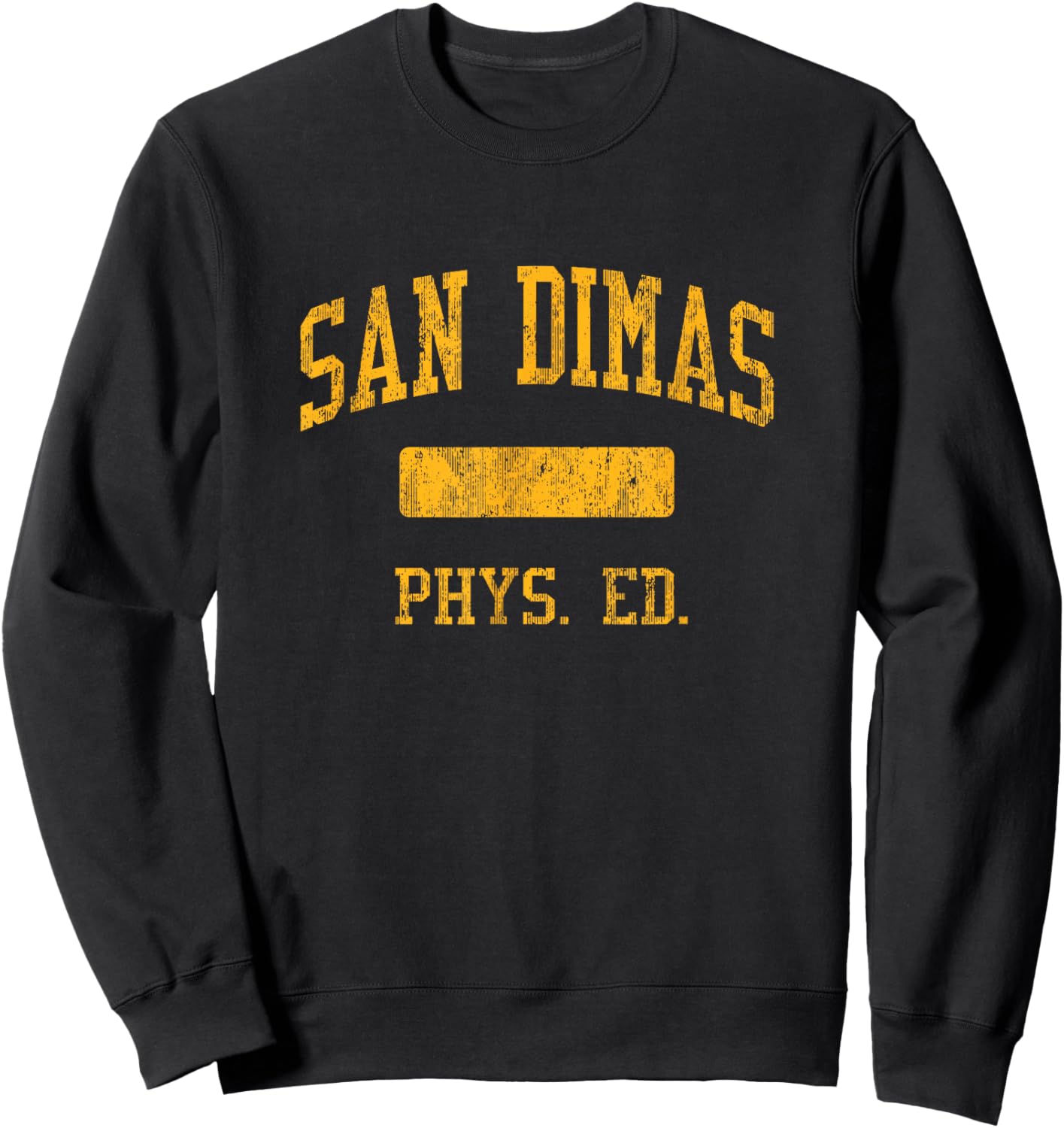 San Dimas High School HS San Dimas CA PHYS Ed Sweatshirt - Sweatshirt | Black