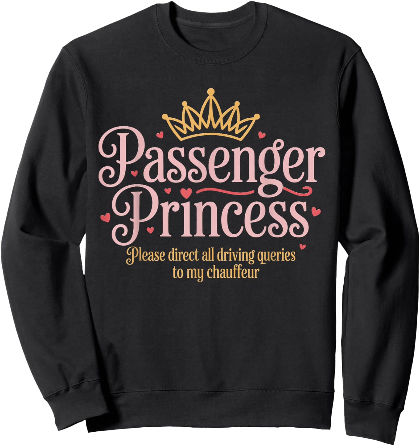Passenger Princess Sweatshirt - Sweatshirt | Black
