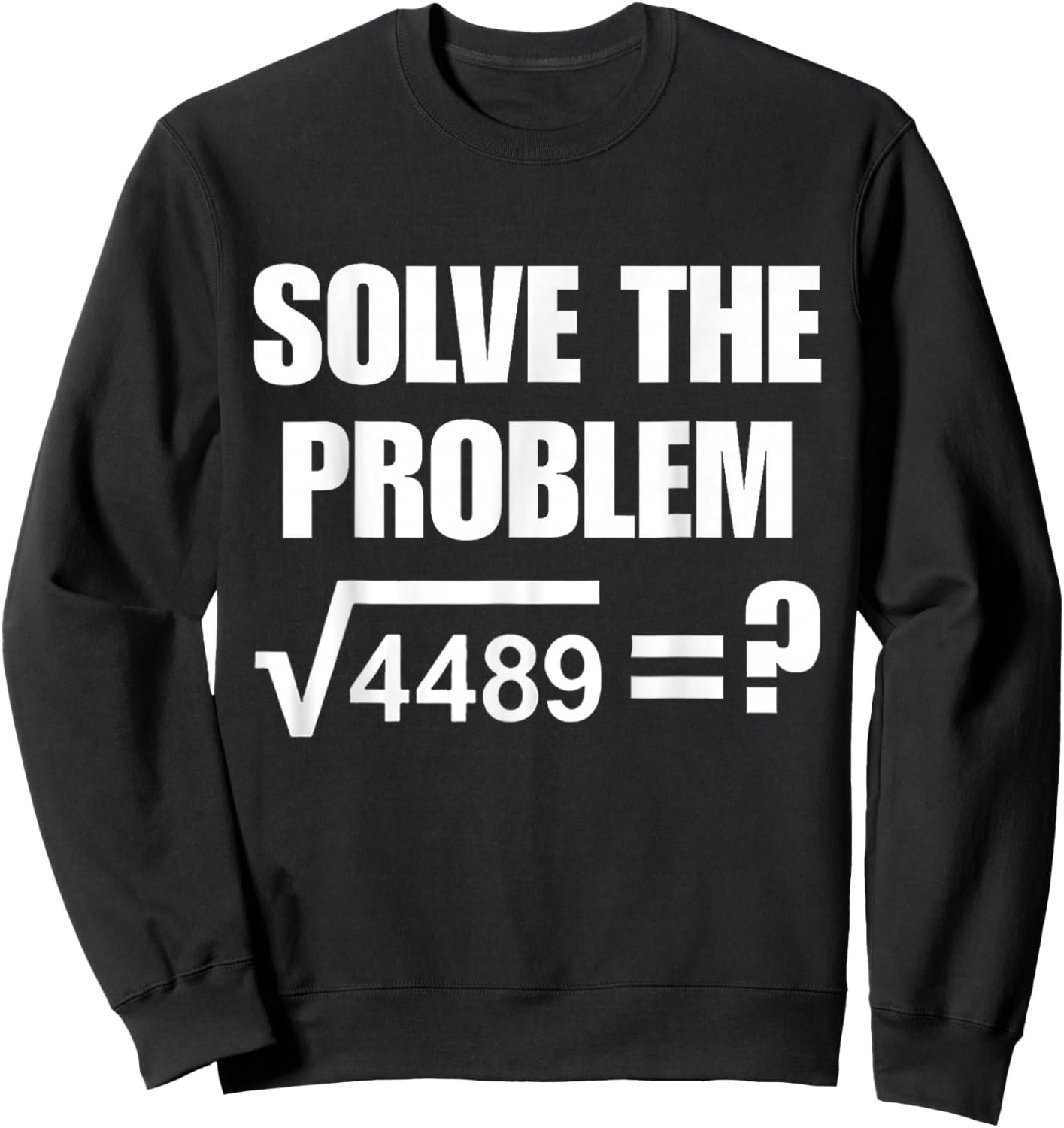 Funny 67 Meme Math Six Seven Teacher Brainrot Joke Sweatshirt - Sweatshirt | Black