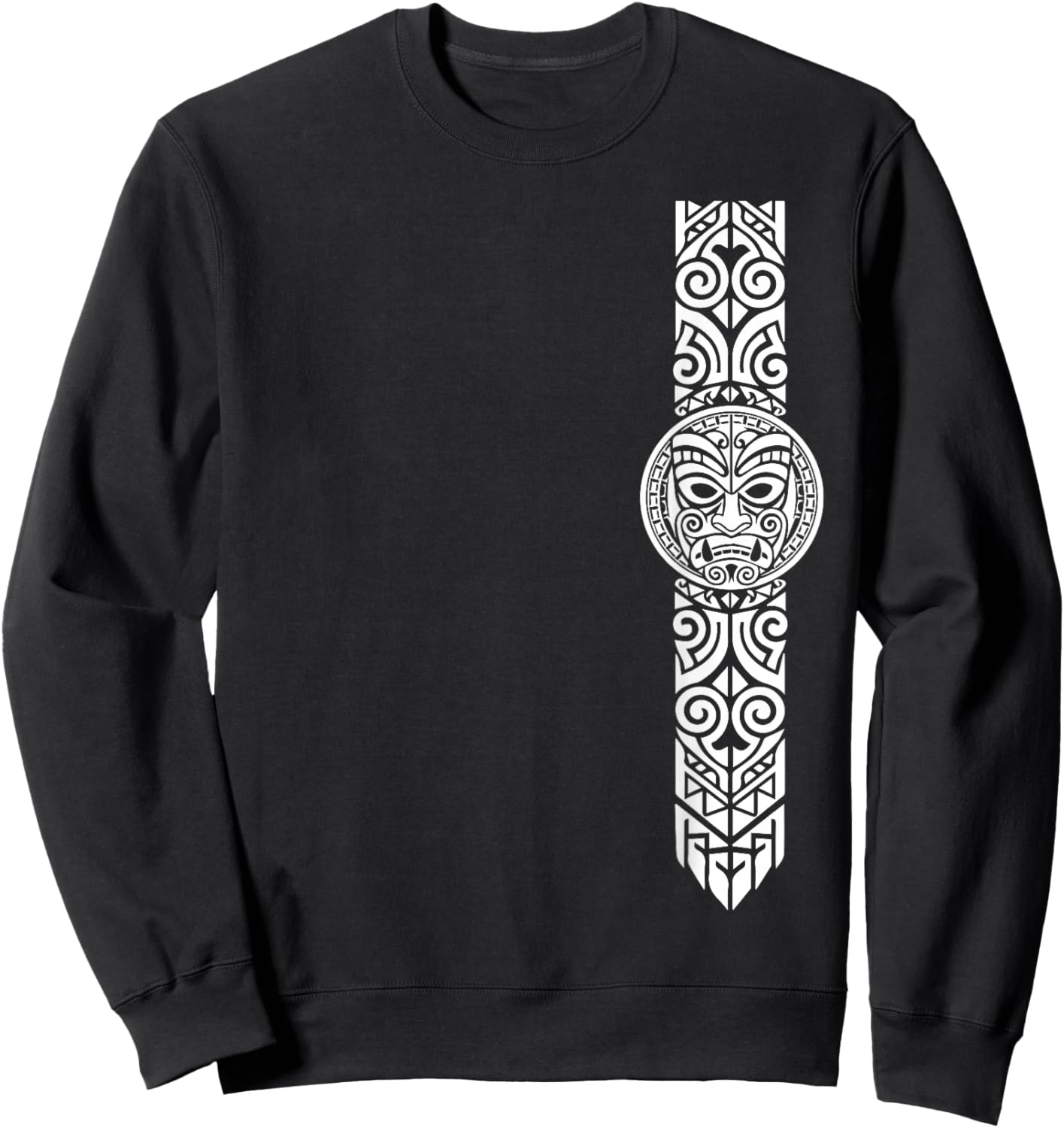 New Zealand Symbol Haka Culture Proud Maori Tribal Sweatshirt - Sweatshirt | Black