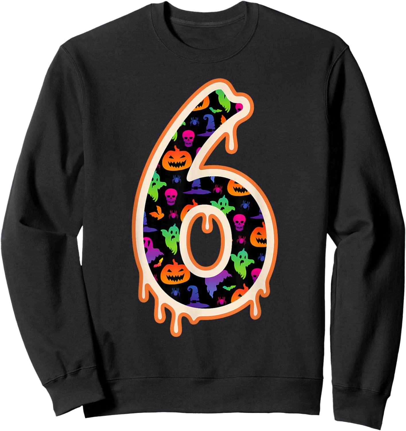 Six Seven Meme 6 7 Halloween Costume Couple Men Women Sweatshirt - Sweatshirt | Black