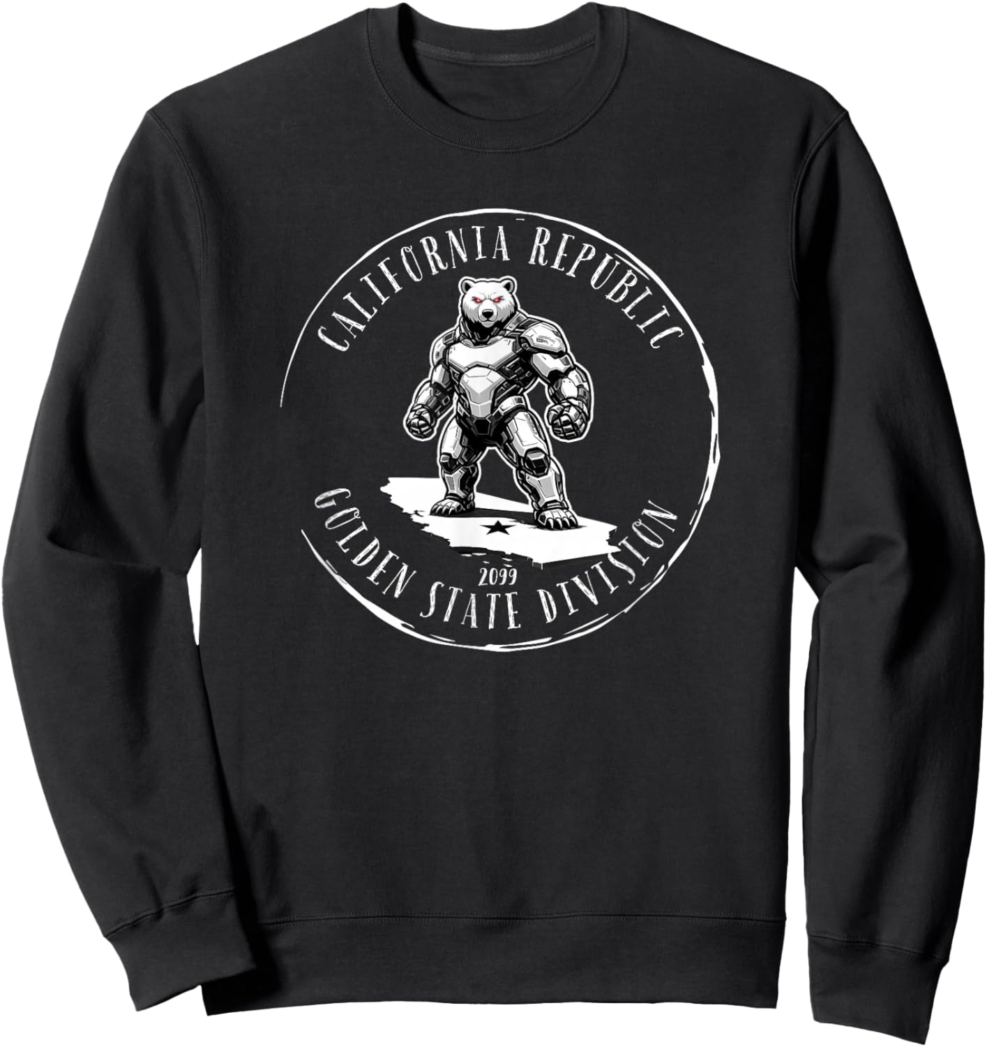 California Republic Golden State Division 2099 Sweatshirt - Sweatshirt | Black