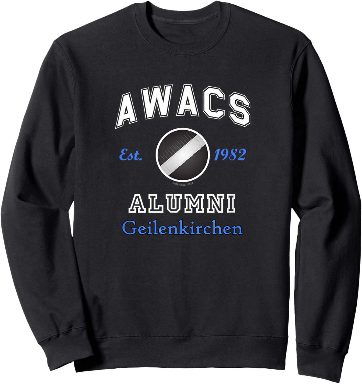 AWACS Alumni Geilenkirchen Sweatshirt - Sweatshirt | Black