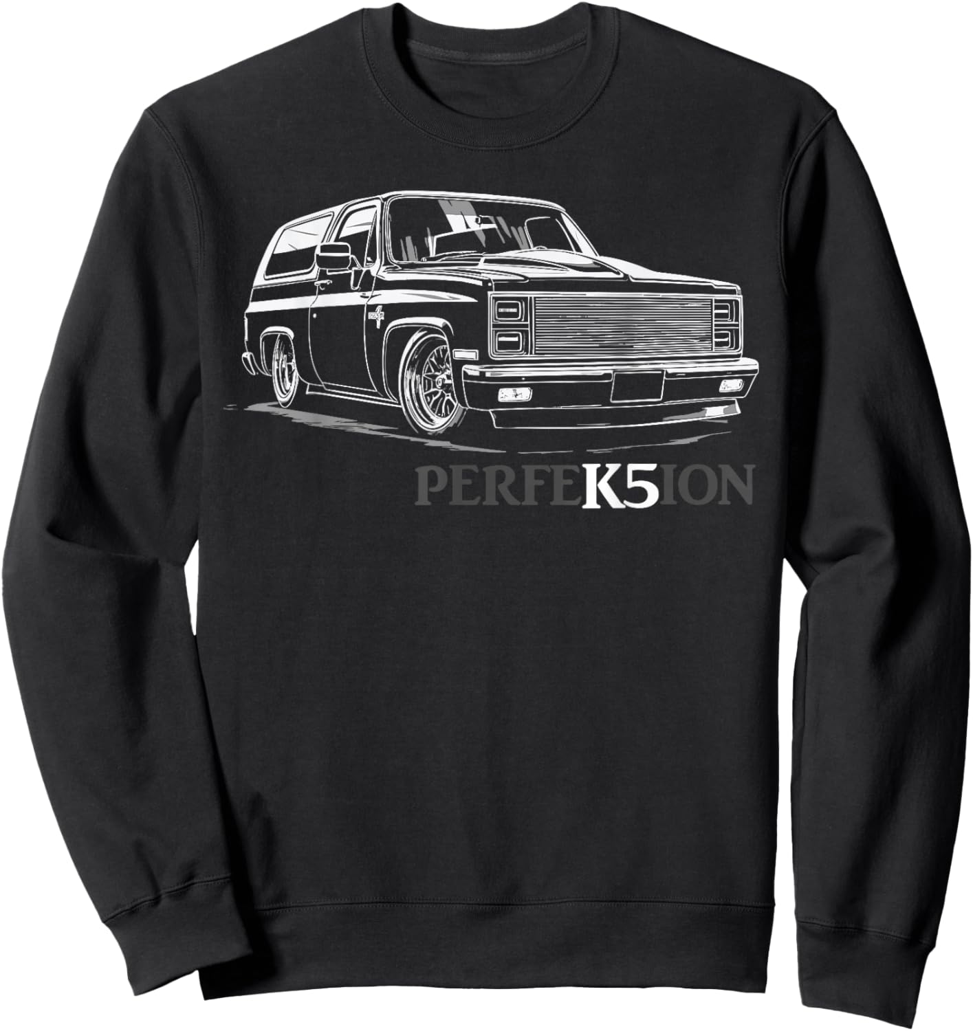 Lowered K5 Blaze Classic Old School 1980's Perfection K5 Sweatshirt - Sweatshirt | Black