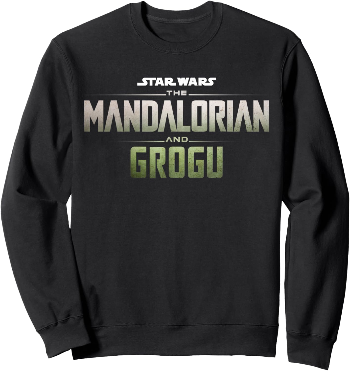 Star Wars The Mandalorian and Grogu Sweatshirt - Sweatshirt | Black