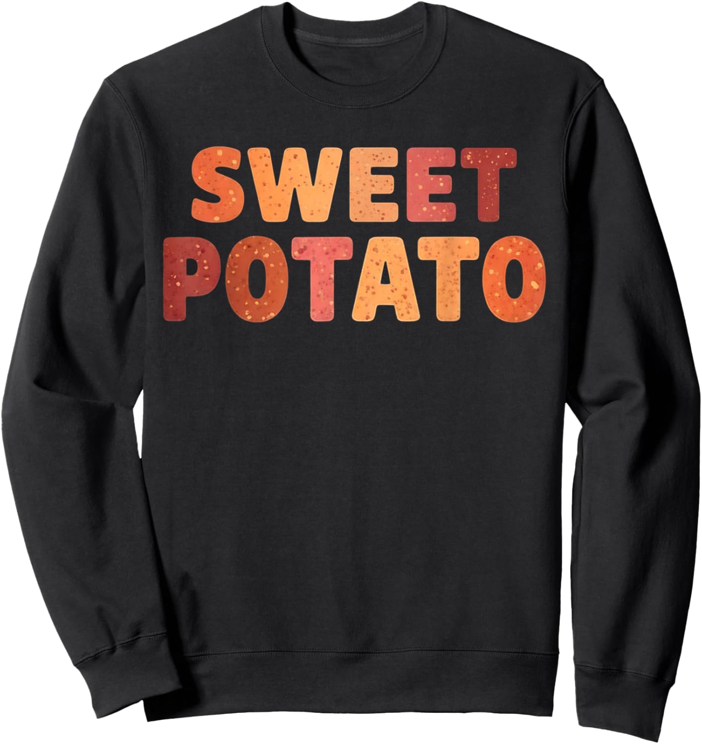 Sweet Potato Grouchy Potato Sweatshirt - Sweatshirt | Black