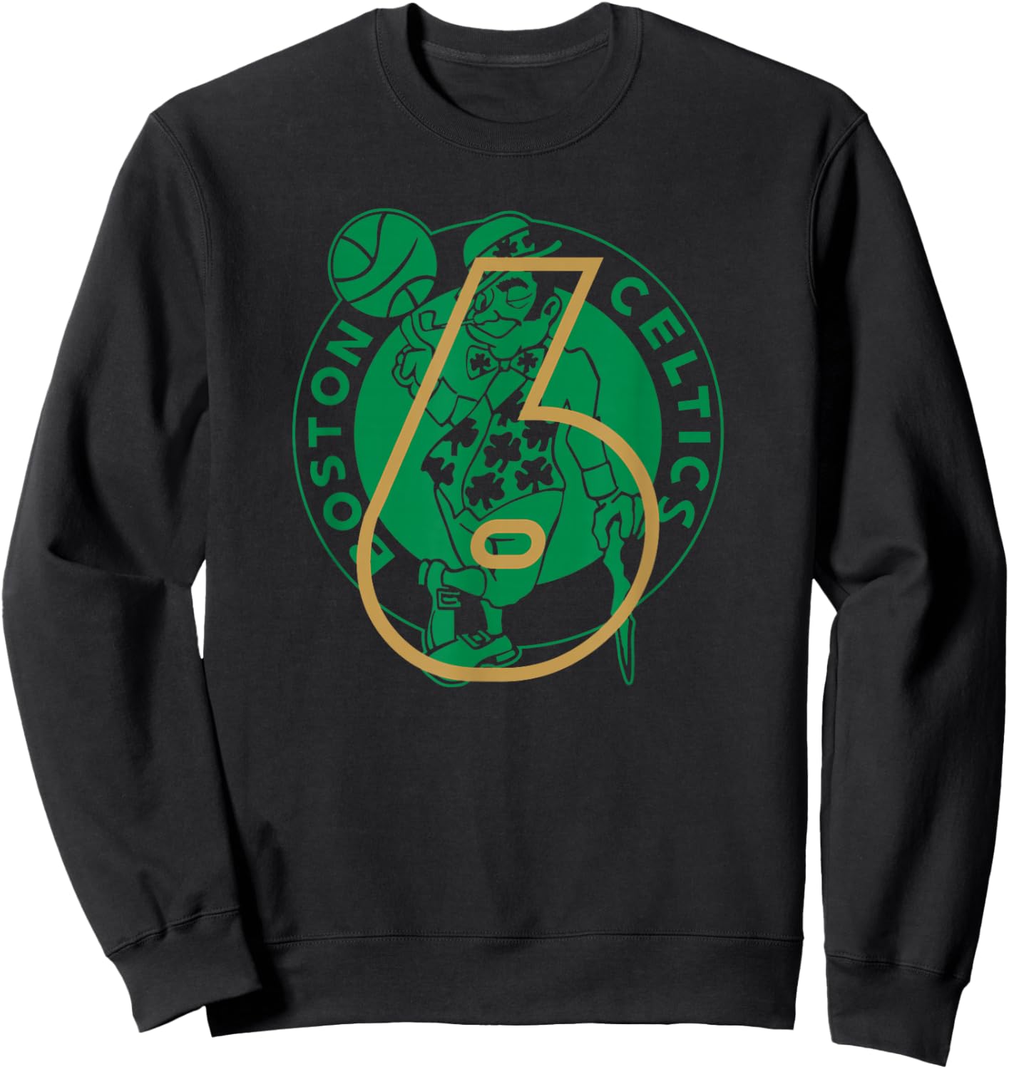 NBA Official Boston Celtics 6-7 Craze Attack Sweatshirt - Sweatshirt | Black