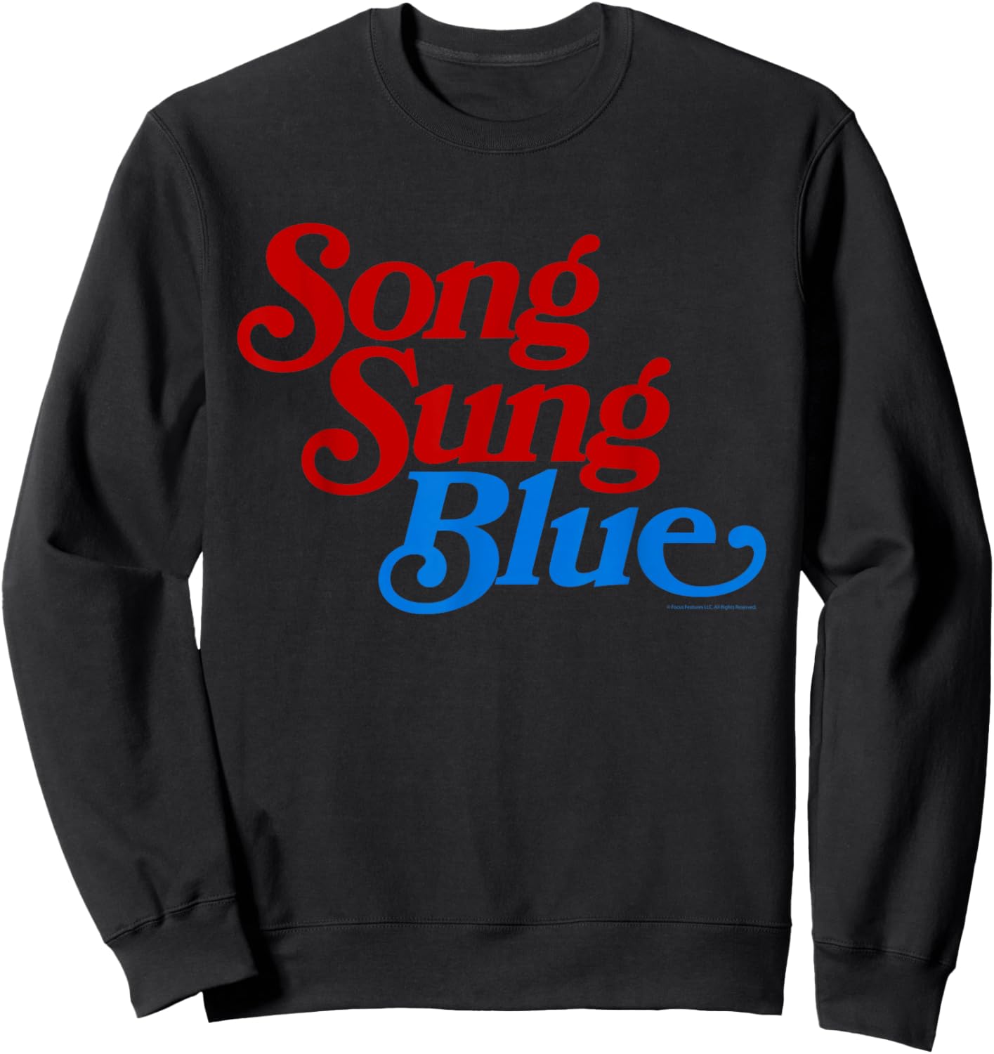Song Sung Blue Logo Sweatshirt - Sweatshirt | Black