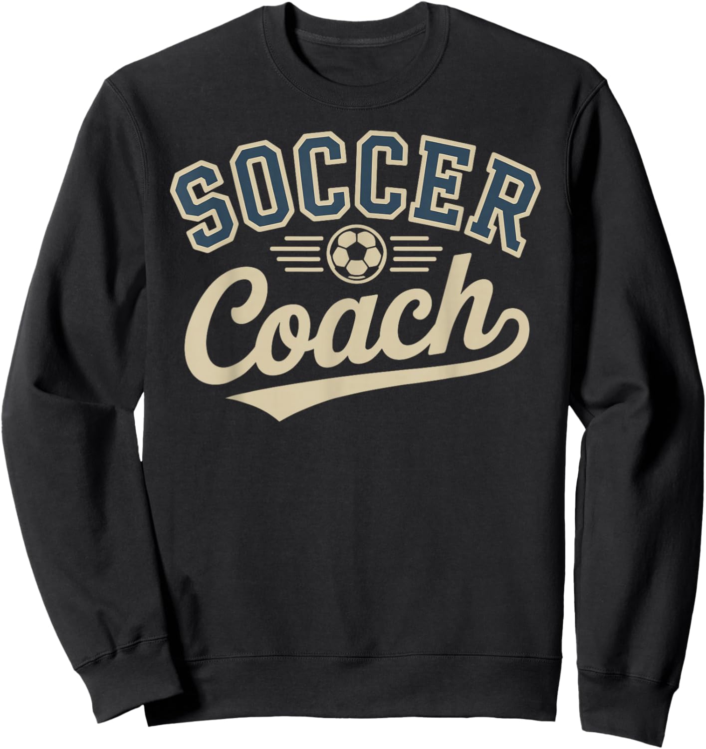 Soccer Coach Sweatshirt - Sweatshirt | Black