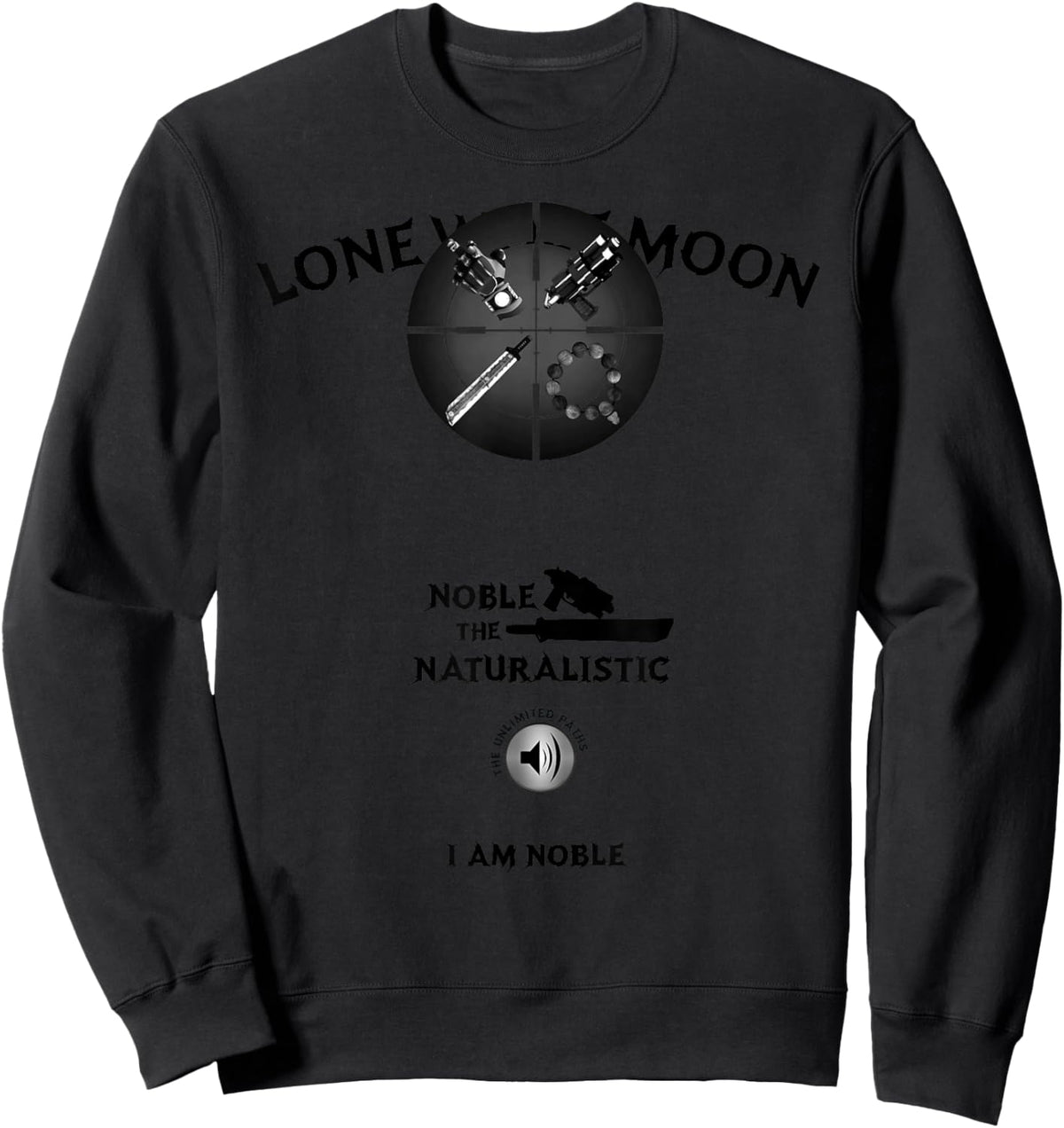I am Noble Sweatshirt - Sweatshirt | Black