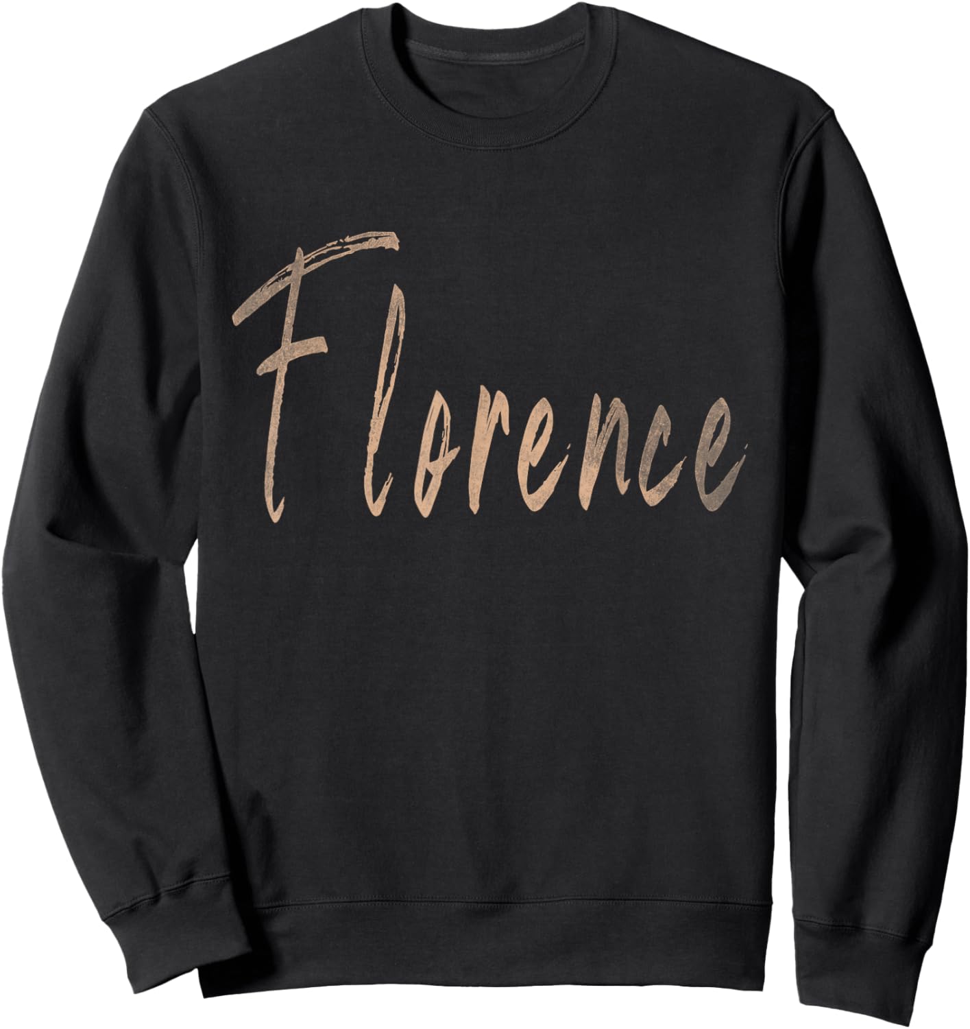 Florence South Carolina Vintage Elegant Design Sweatshirt - Sweatshirt | Black