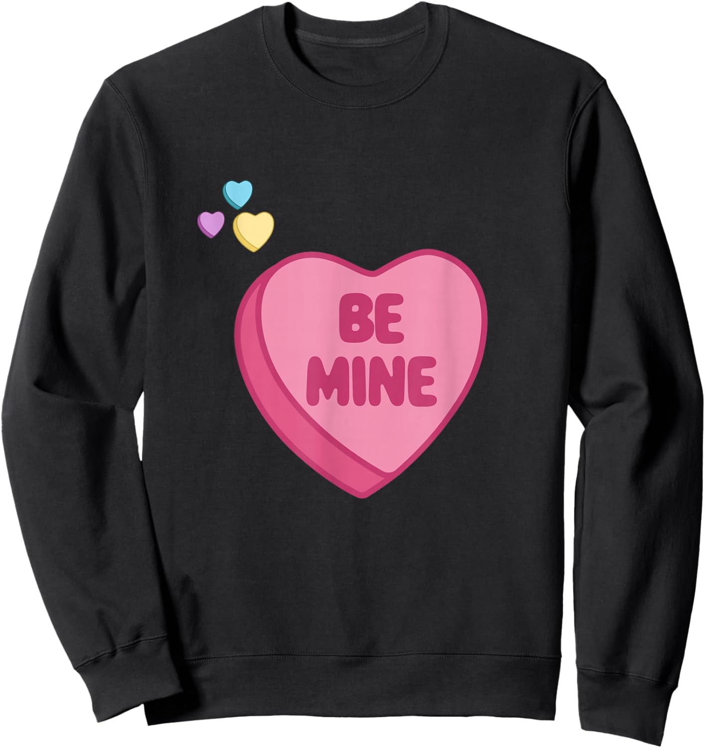 be Mine Sweatshirt - Sweatshirt | Black