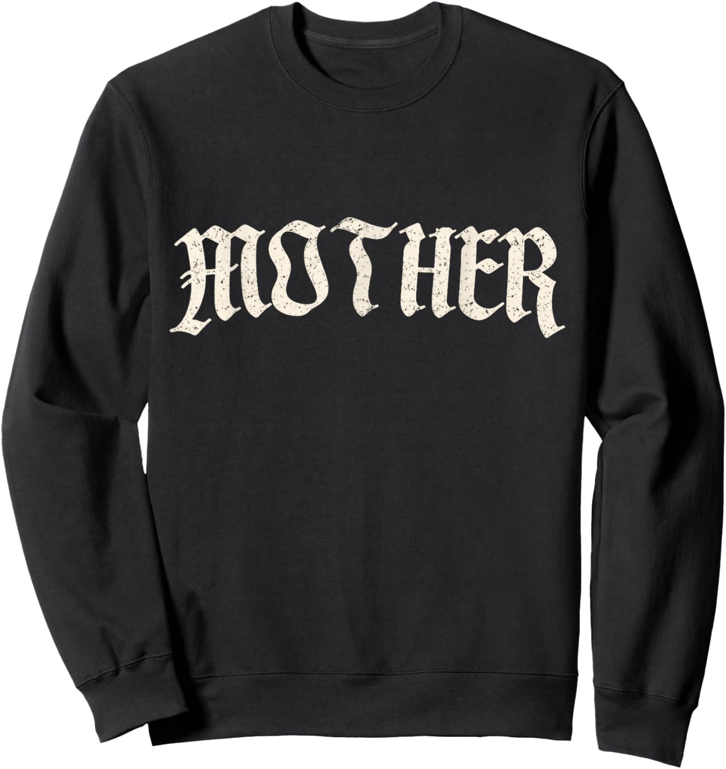 Gothic Mom Metalcore Alternative Trendy Goth Mother Sweatshirt - Sweatshirt | Black