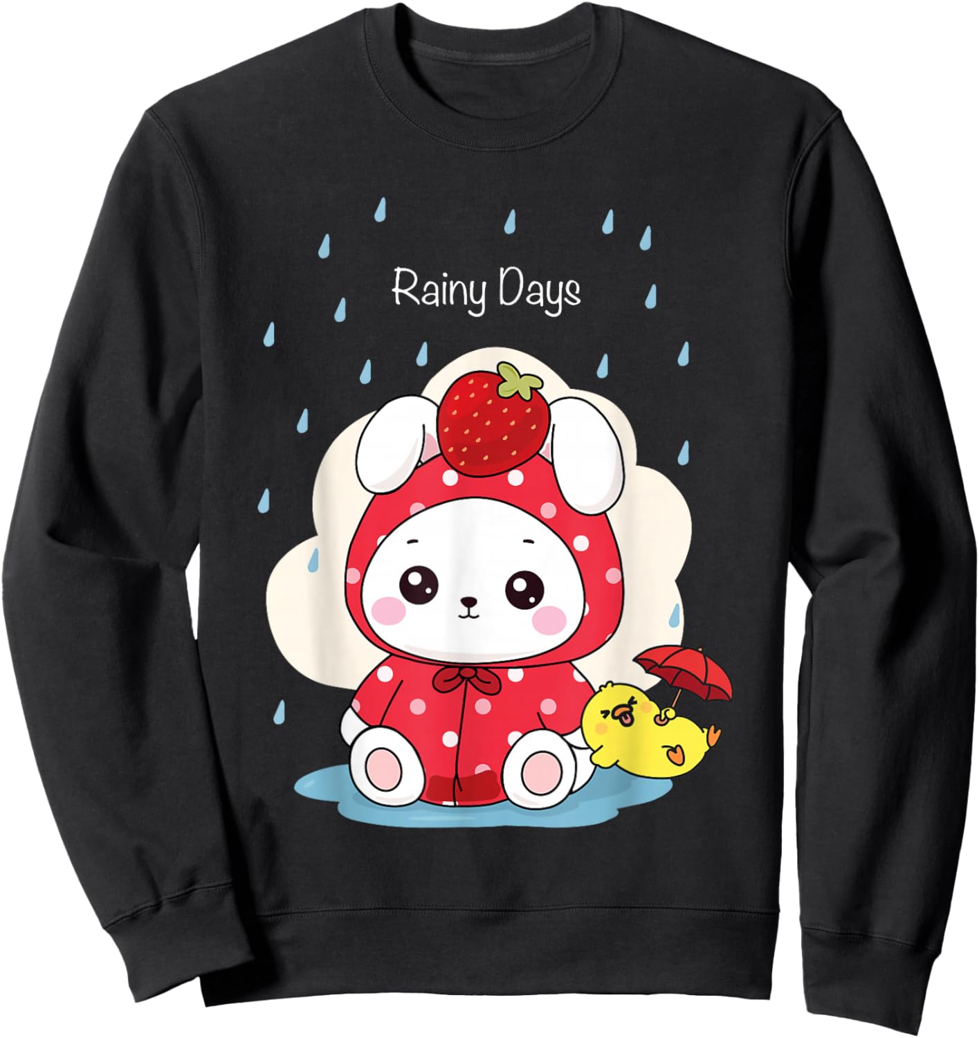 Rainy Days Sweatshirt - Sweatshirt | Black