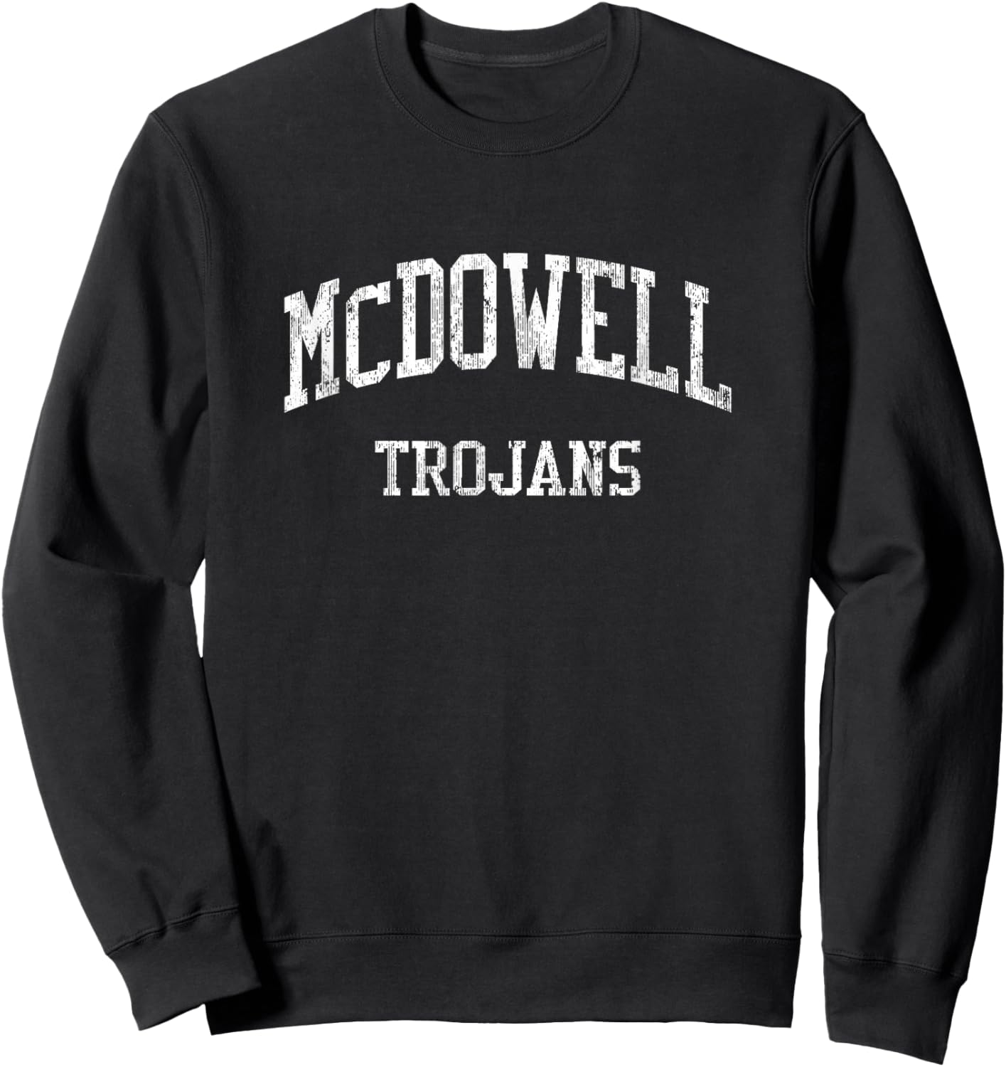 McDowell High School HS Erie PA Vintage Sports Sweatshirt - Sweatshirt | Black