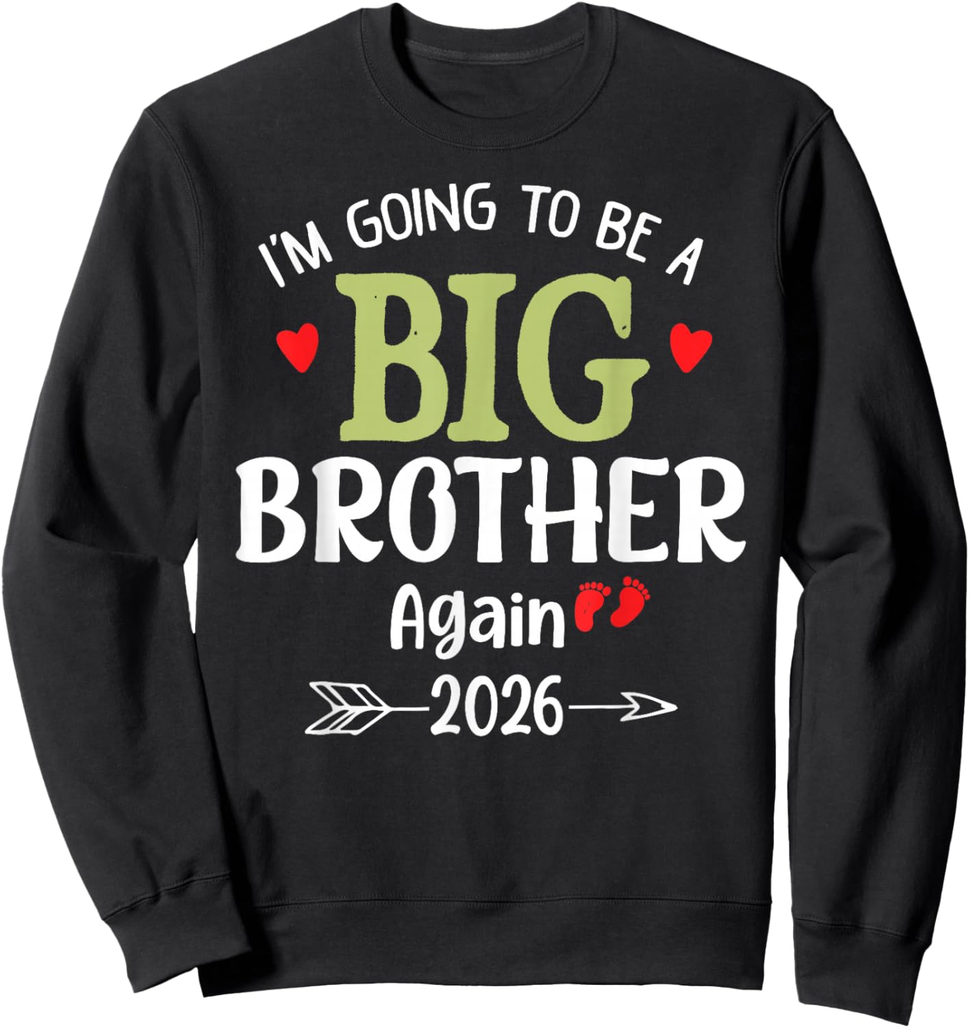 Big Brother Again 2026, Promoted to Big Brother Again 2026 Sweatshirt - Sweatshirt | Black