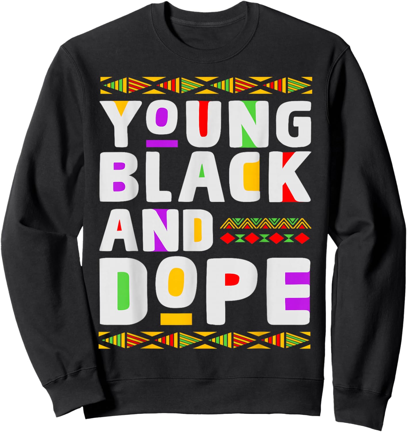 Black Pride Melanin Afro American Every Dope Queen & King Sweatshirt - Sweatshirt | Black