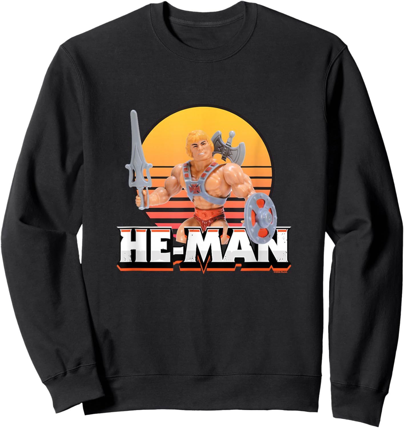 Masters of The Universe Classic He-Man Sweatshirt - Sweatshirt | Black