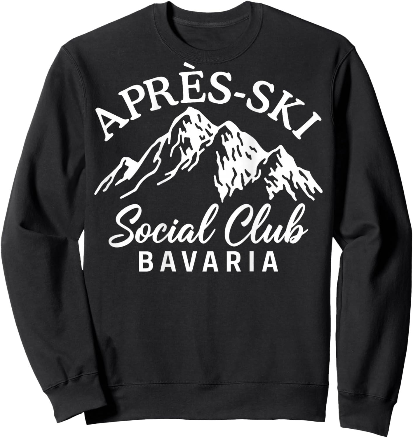 Apres Ski Social Club Bavaria Sweatshirt - Sweatshirt | Black