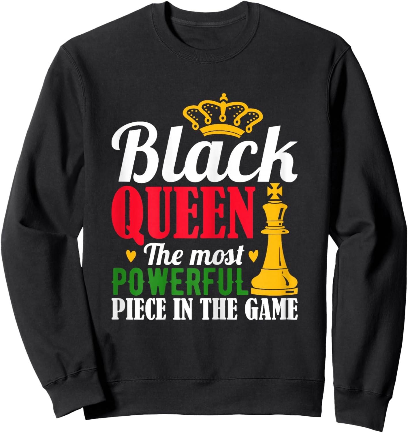 Black History for Black Queen Women Black History Month Sweatshirt - Sweatshirt | Black