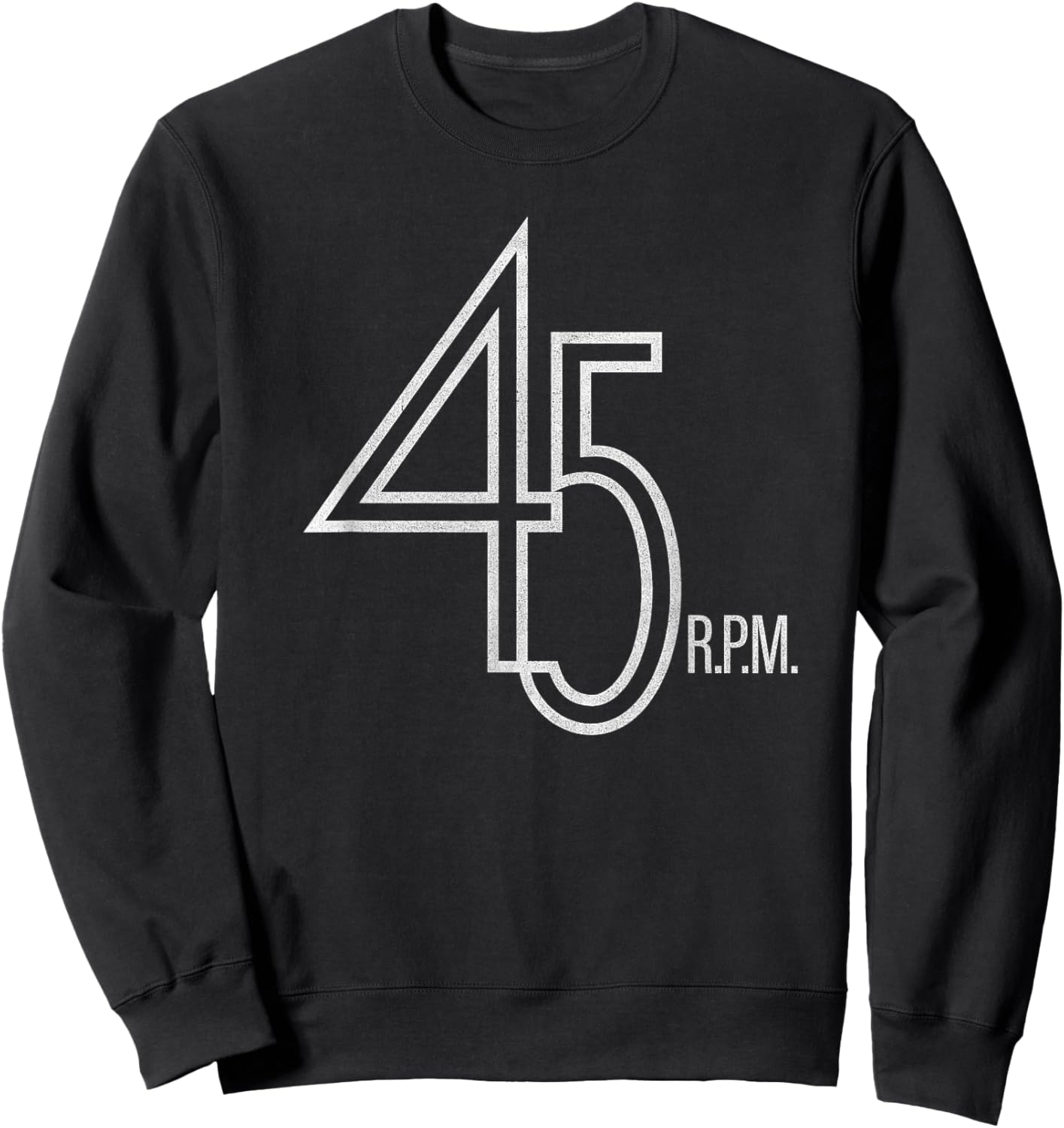 Northern Soul, Keep The Faith, KTF 45rpm Sweatshirt - Sweatshirt | Black