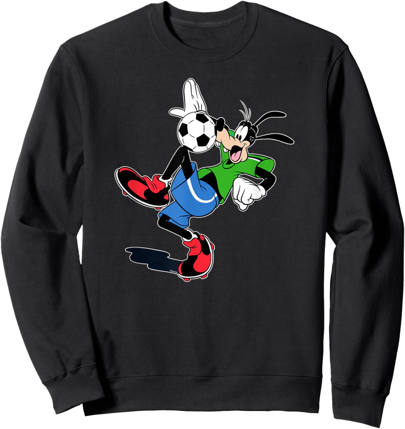 Disney Sports Goofy Soccer Team Player Sweatshirt - Sweatshirt | Black