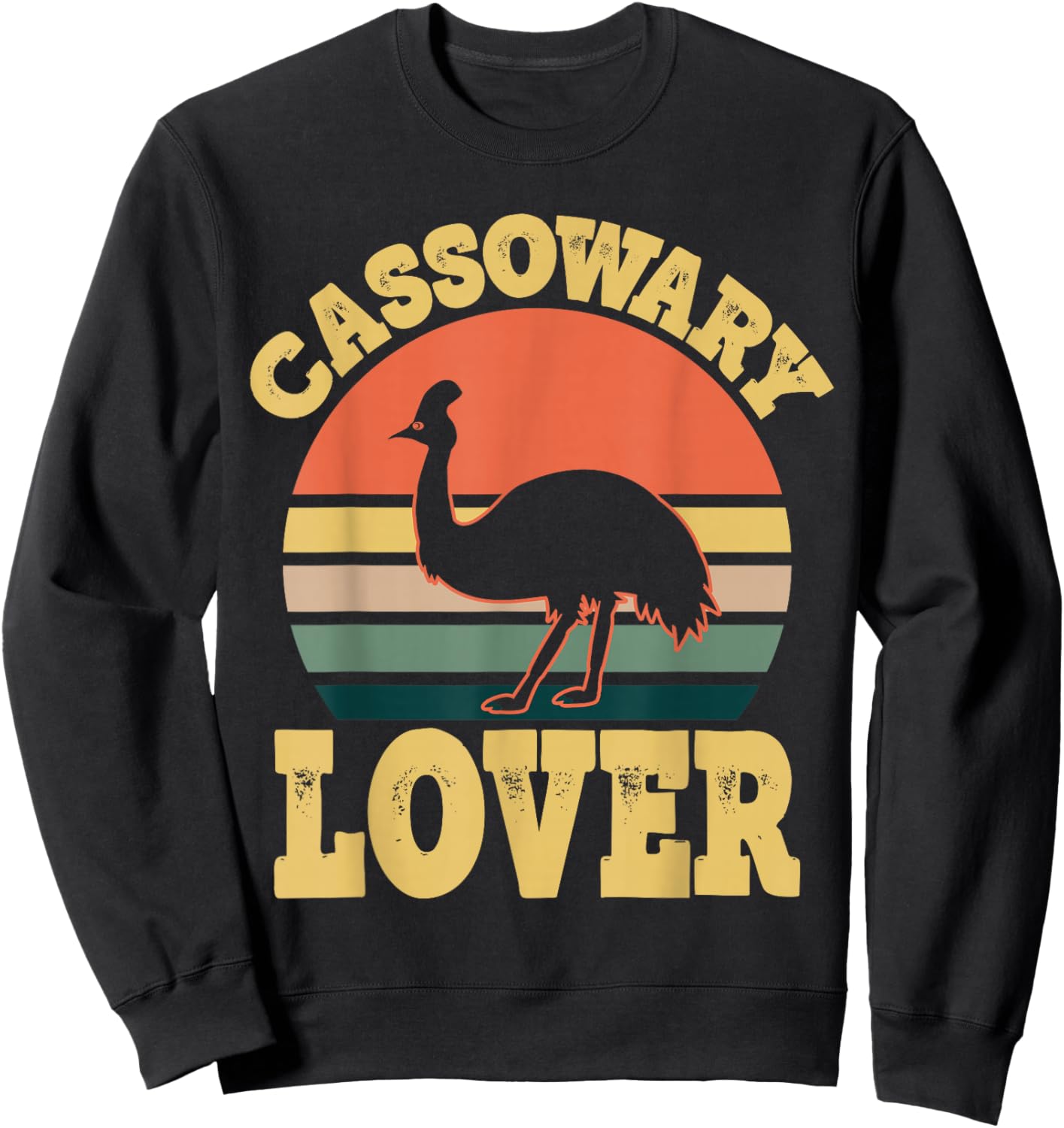 Cassowary Lover Sweatshirt - Sweatshirt | Black