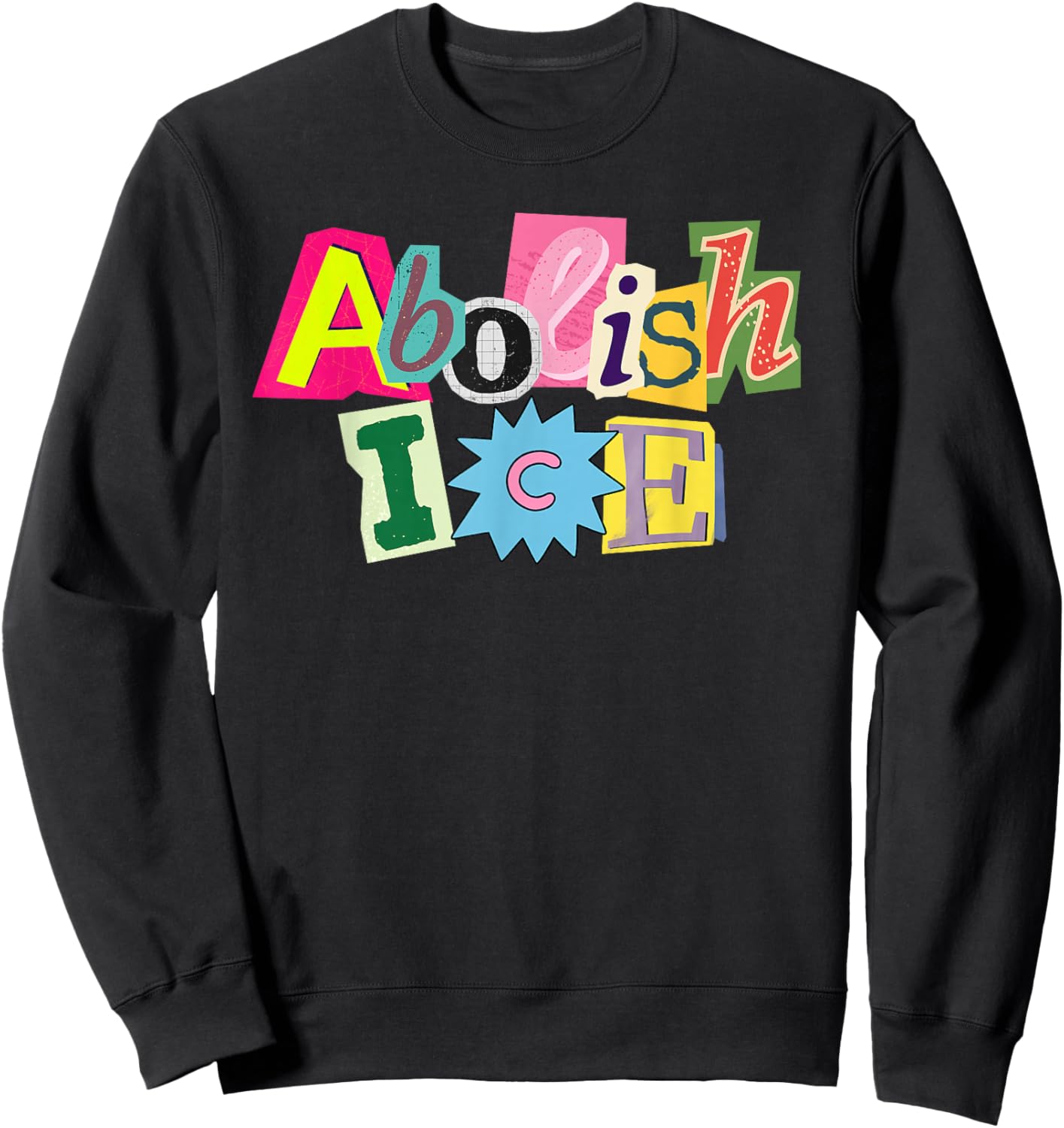 Abolish ICE Sweatshirt - Sweatshirt | Black