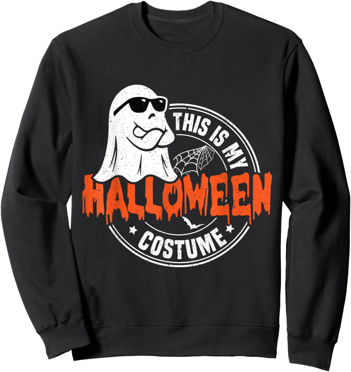 This is My Halloween Costume Funny Sweatshirt - Sweatshirt | Black