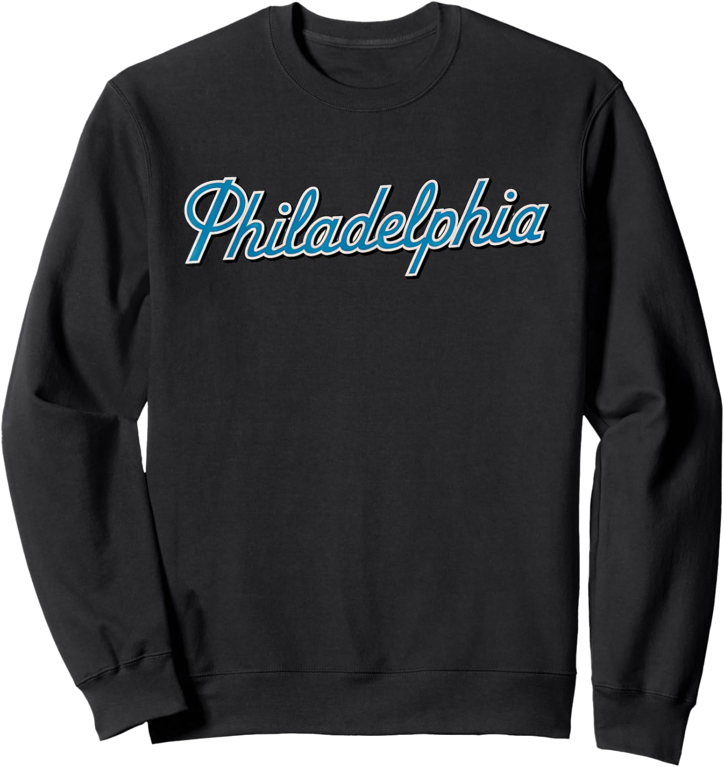 Philadelphia Brotherly Love Philly Sweatshirt - Sweatshirt | Black