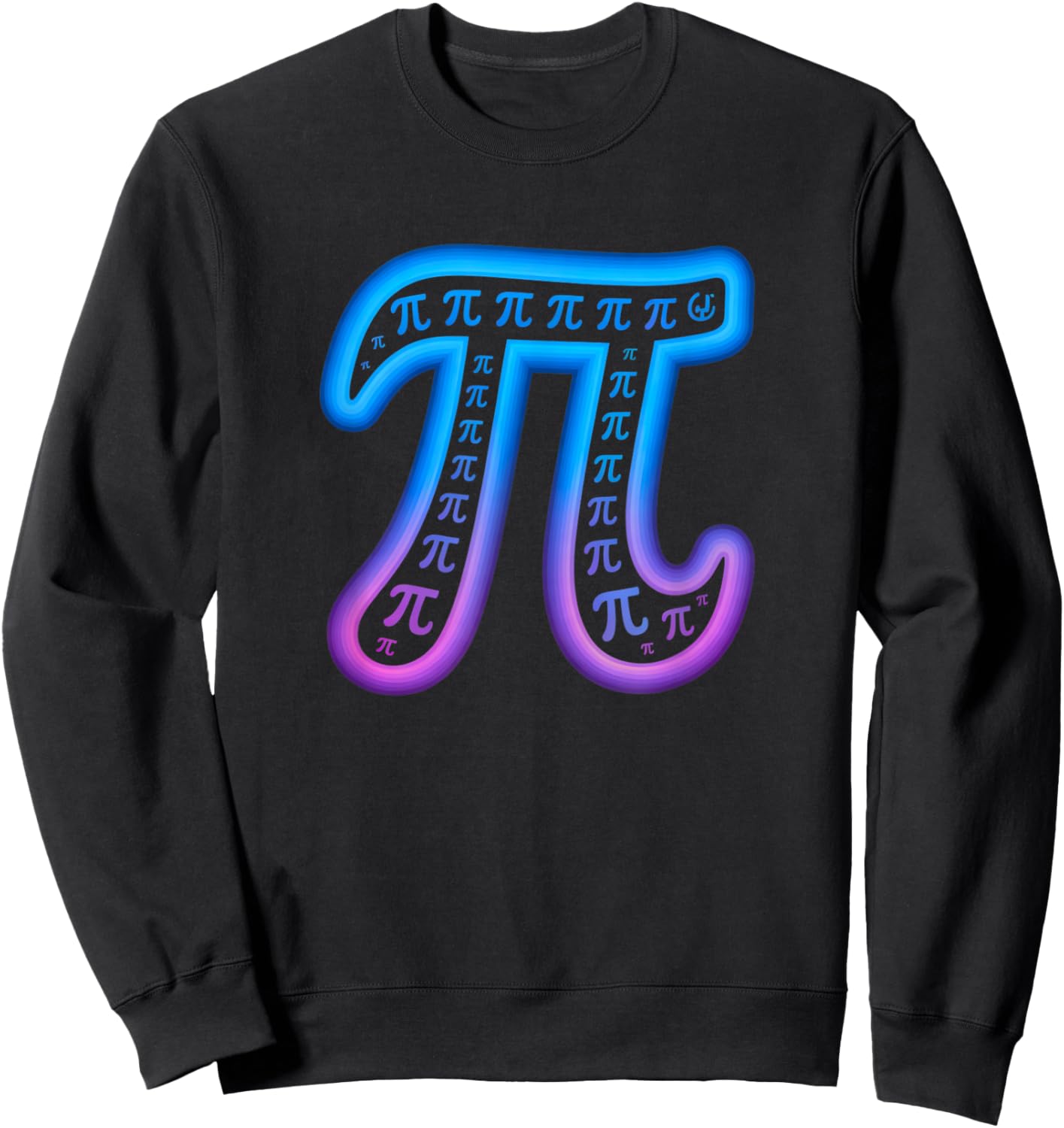 Pi Day Math Teacher Math Lover Sweatshirt - Sweatshirt | Black
