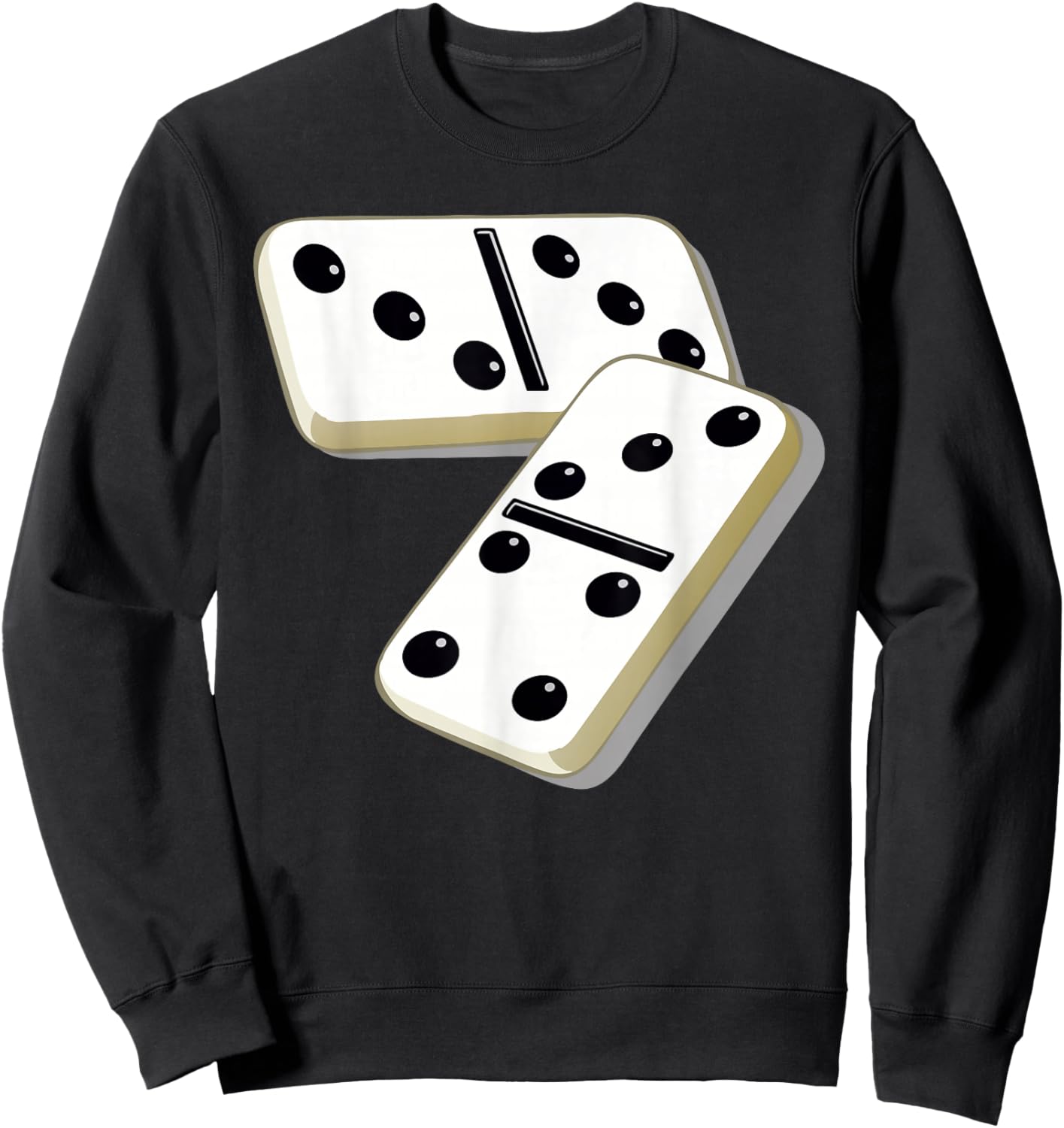 67 Meme Dominoes Funny Six Seven Domino 6 7 Gen Alpha Slang Sweatshirt - Sweatshirt | Black