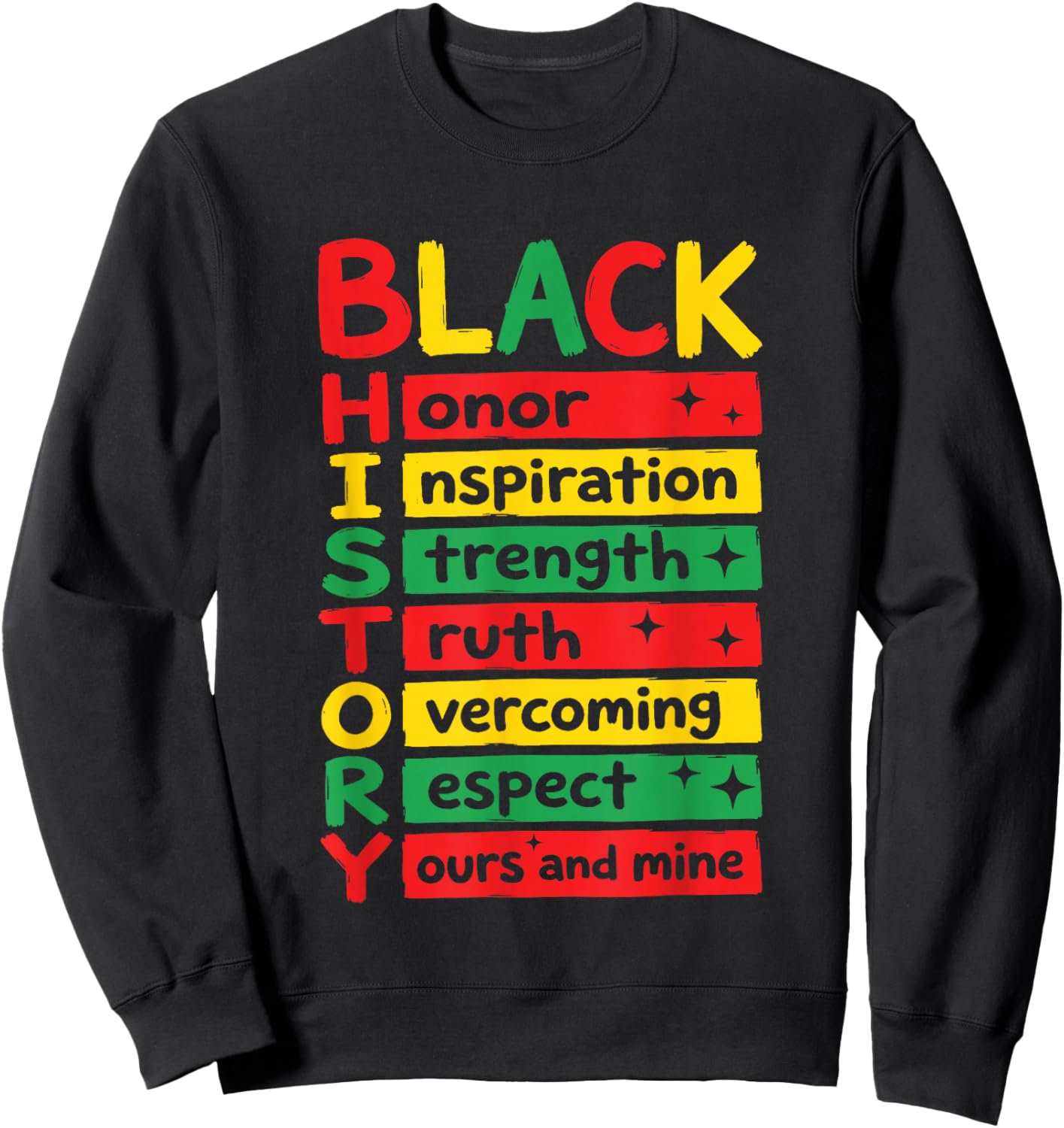 Black History Month Melanin African American Men Women Kids Sweatshirt - Sweatshirt | Black