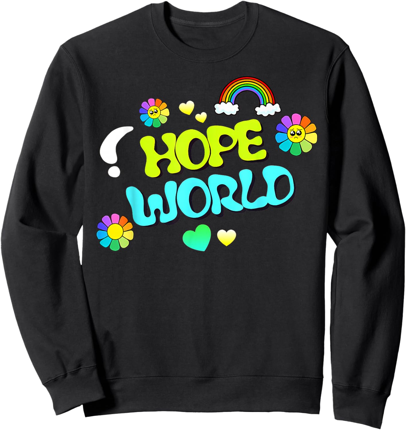 Hope World Sweatshirt - Sweatshirt | Black