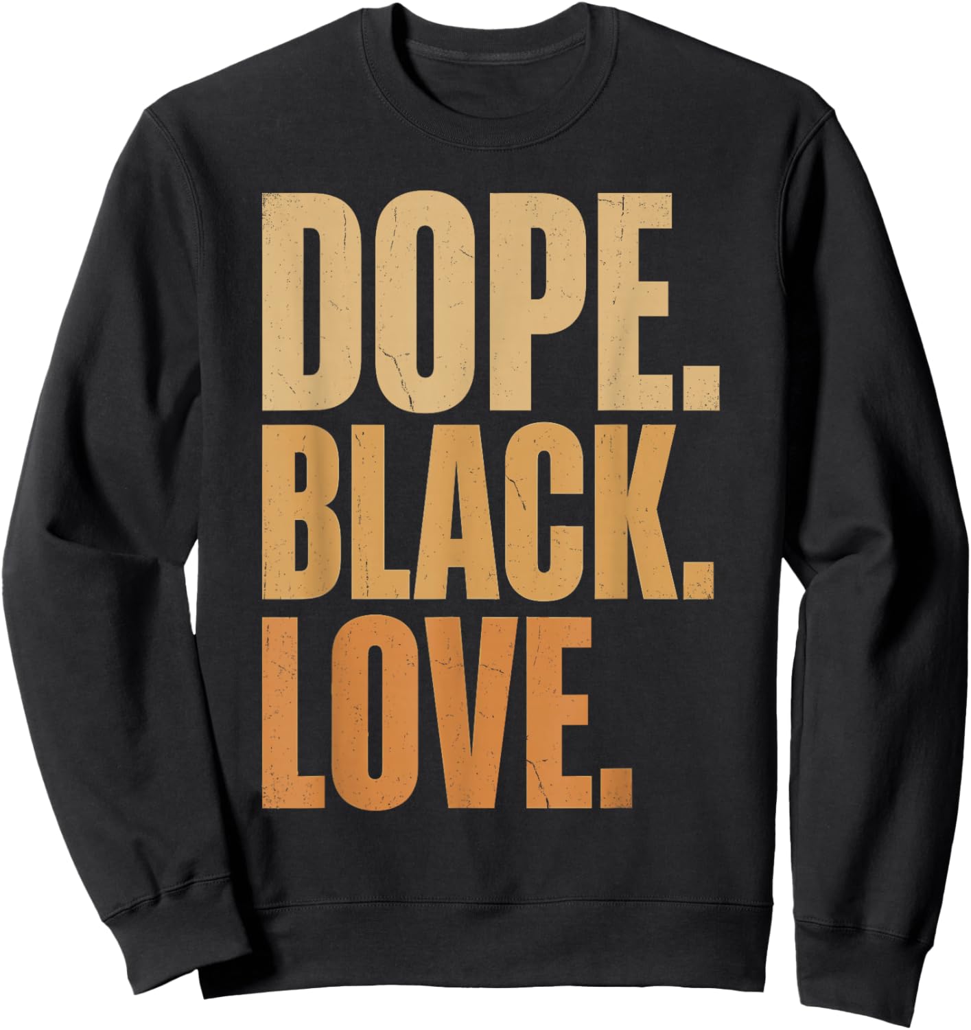 Matching Couples Dope Black Love Melanin Couple Melanated Sweatshirt - Sweatshirt | Black