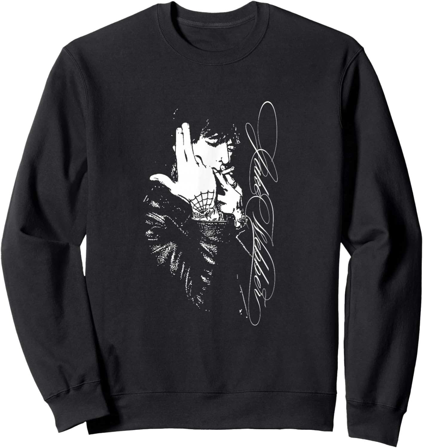 Jake Webber Portrait Sweatshirt - Sweatshirt | Black
