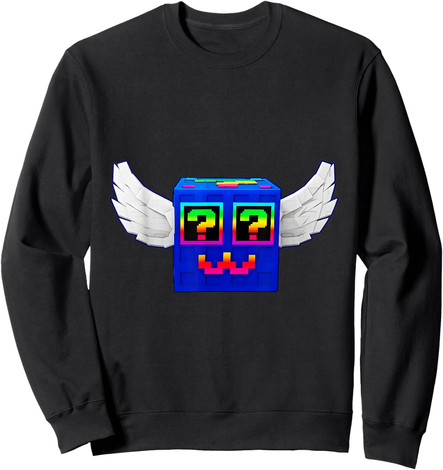Steal a Brainrot God Lucky Block 4 brainrots Inside Lox Game Sweatshirt - Sweatshirt | Black