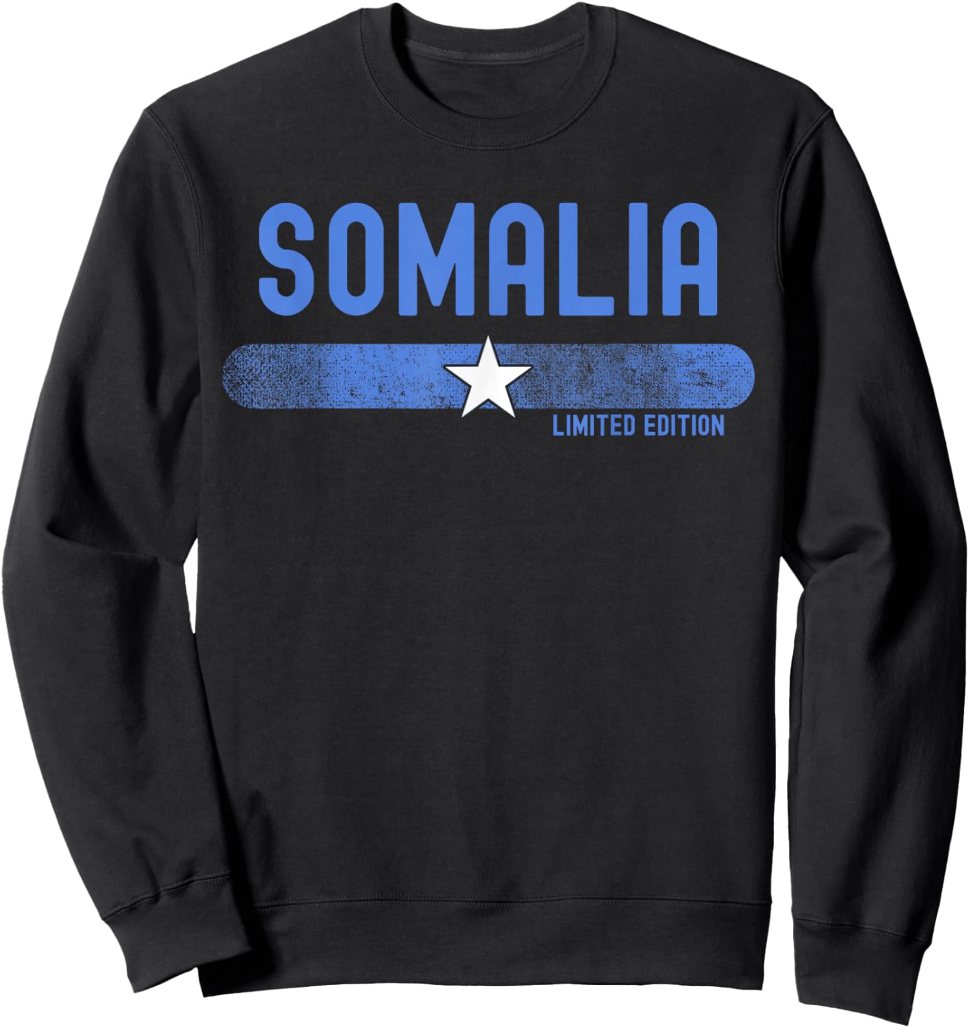 Somalia Flag | Men Women Kids | Patriotic Somali Sweatshirt - Sweatshirt | Black