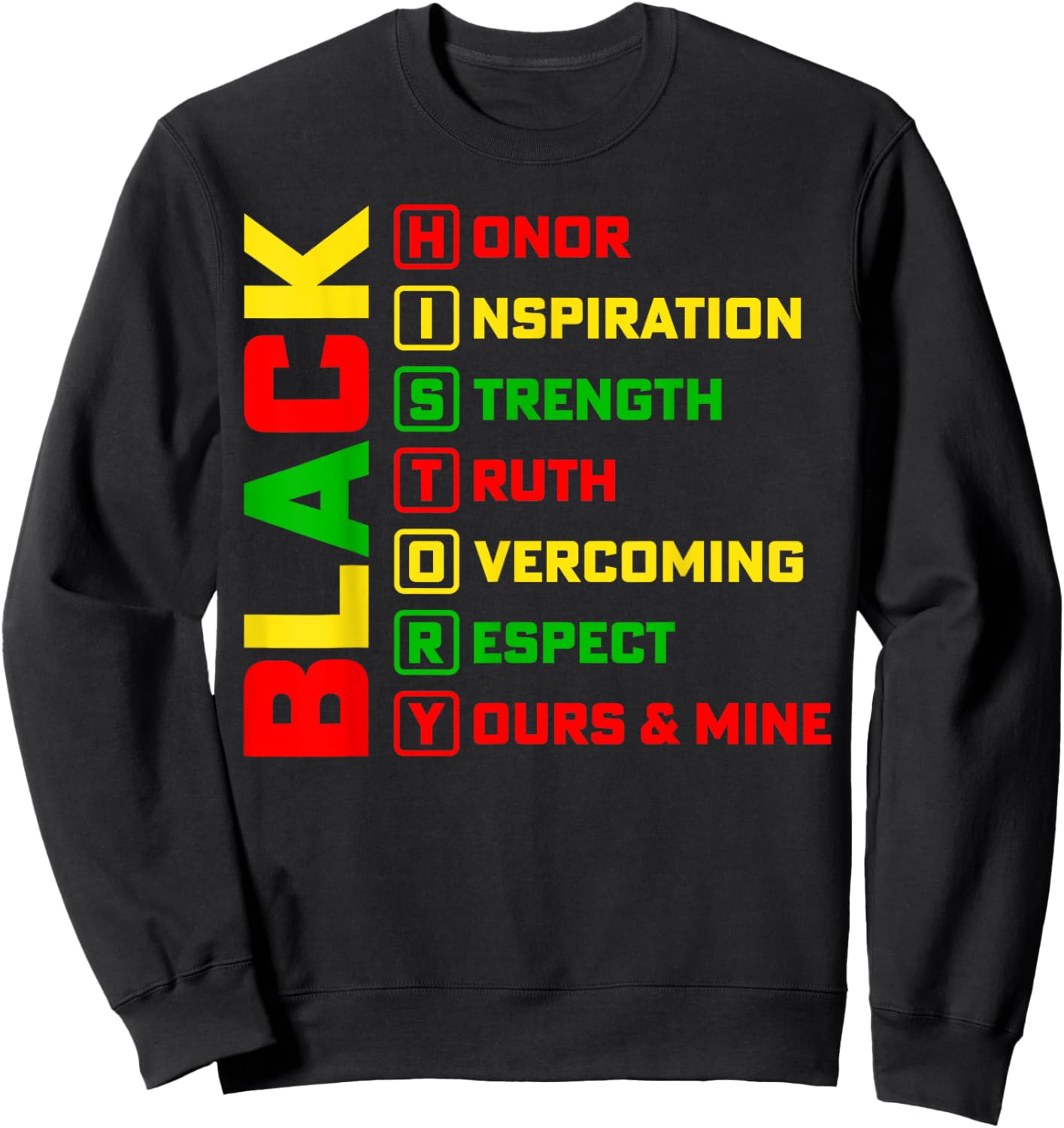Black History Month Leaders African American BHM Women Kids Sweatshirt - Sweatshirt | Black