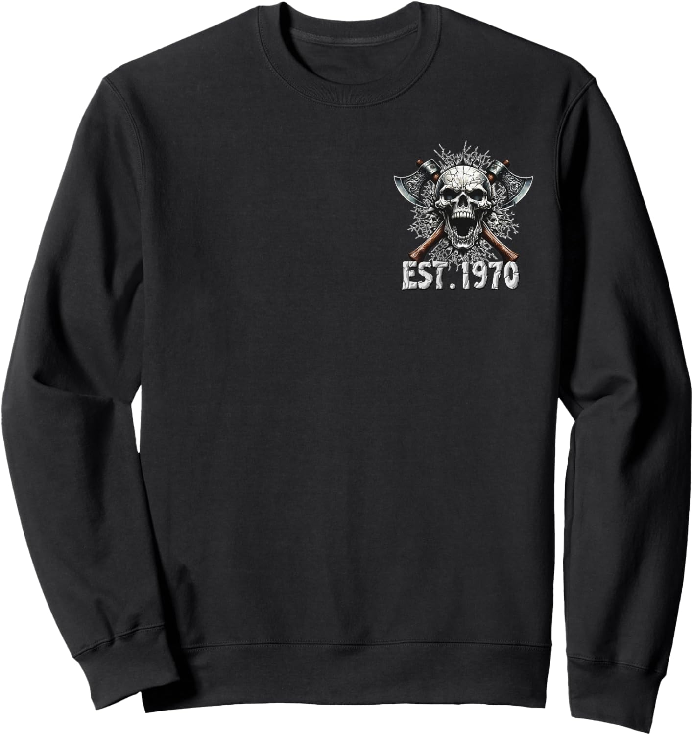 2 Sided Gen X EST 1970 I Can Fix Stupid But It's Gonna Hurt Sweatshirt - Sweatshirt | Black