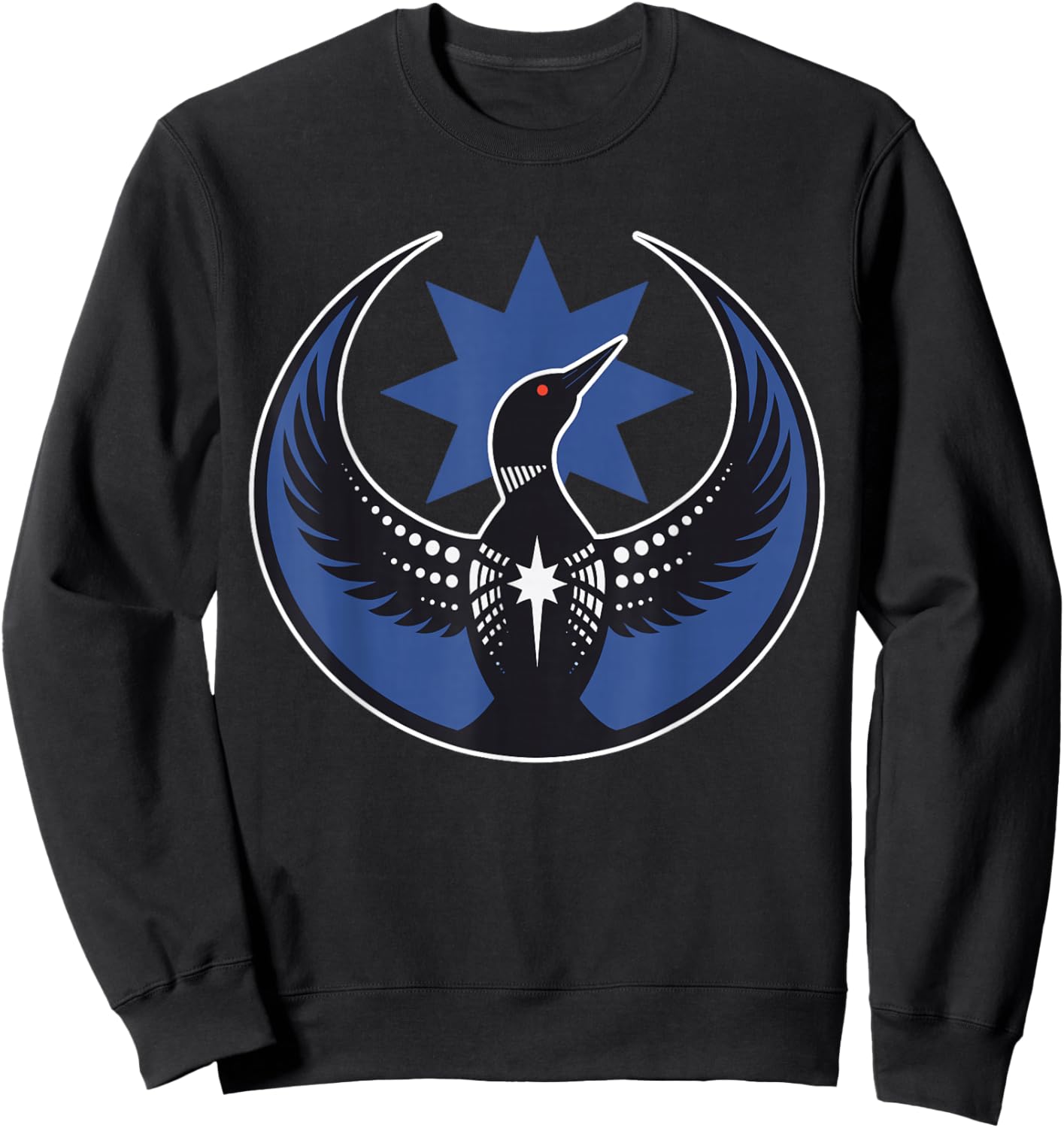 Minnesota Rebel New State Flag Sweatshirt - Sweatshirt | Black