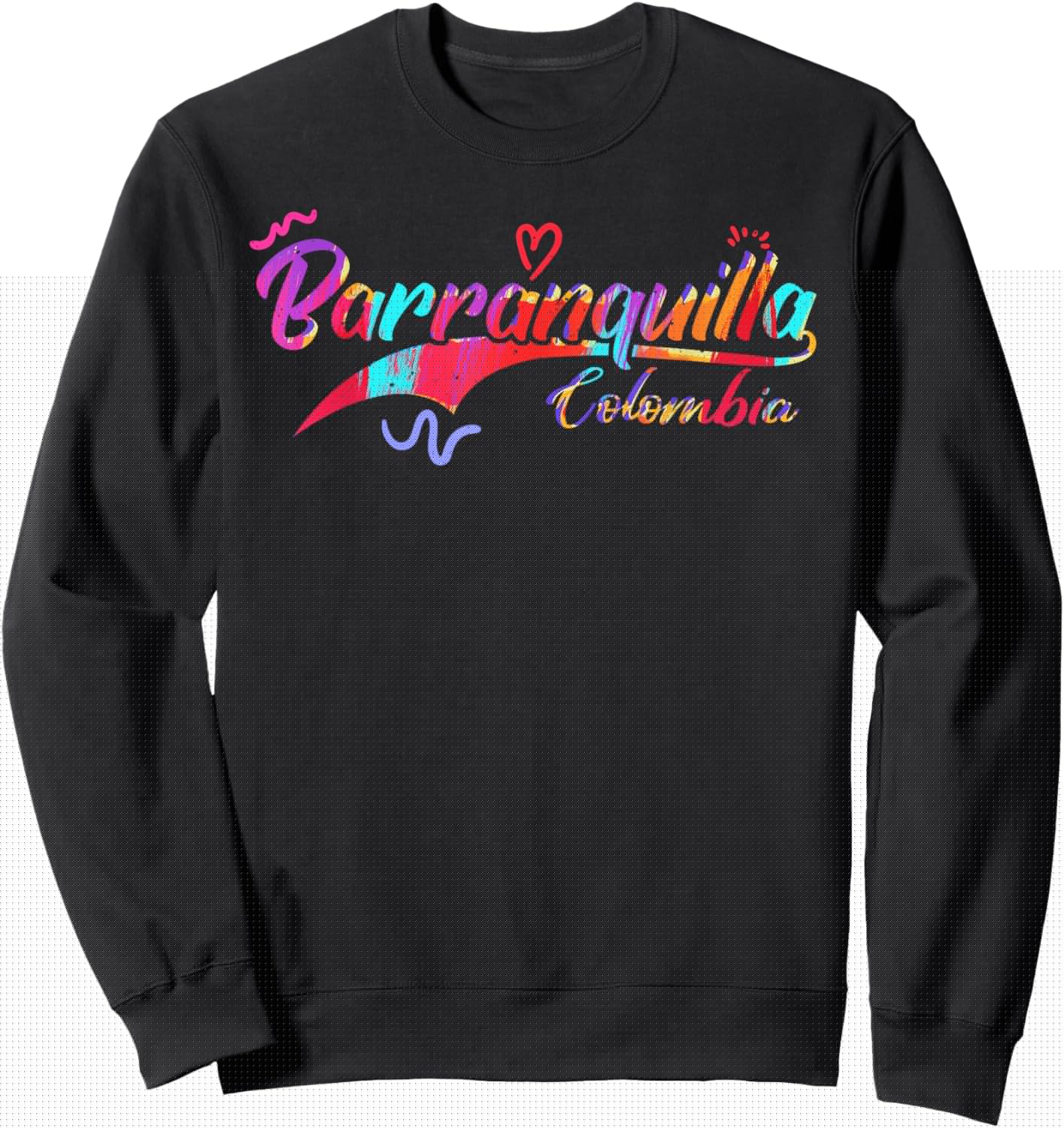 Barranquilla Colombia | Vacation Travel Sweatshirt - Sweatshirt | Black