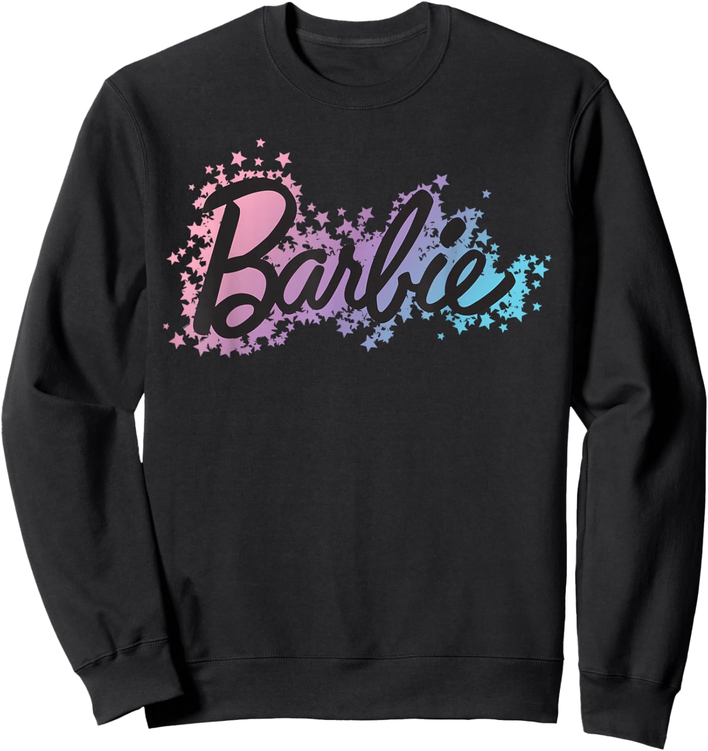 Barbie Star Silhouette Logo Sweatshirt - Sweatshirt | Black