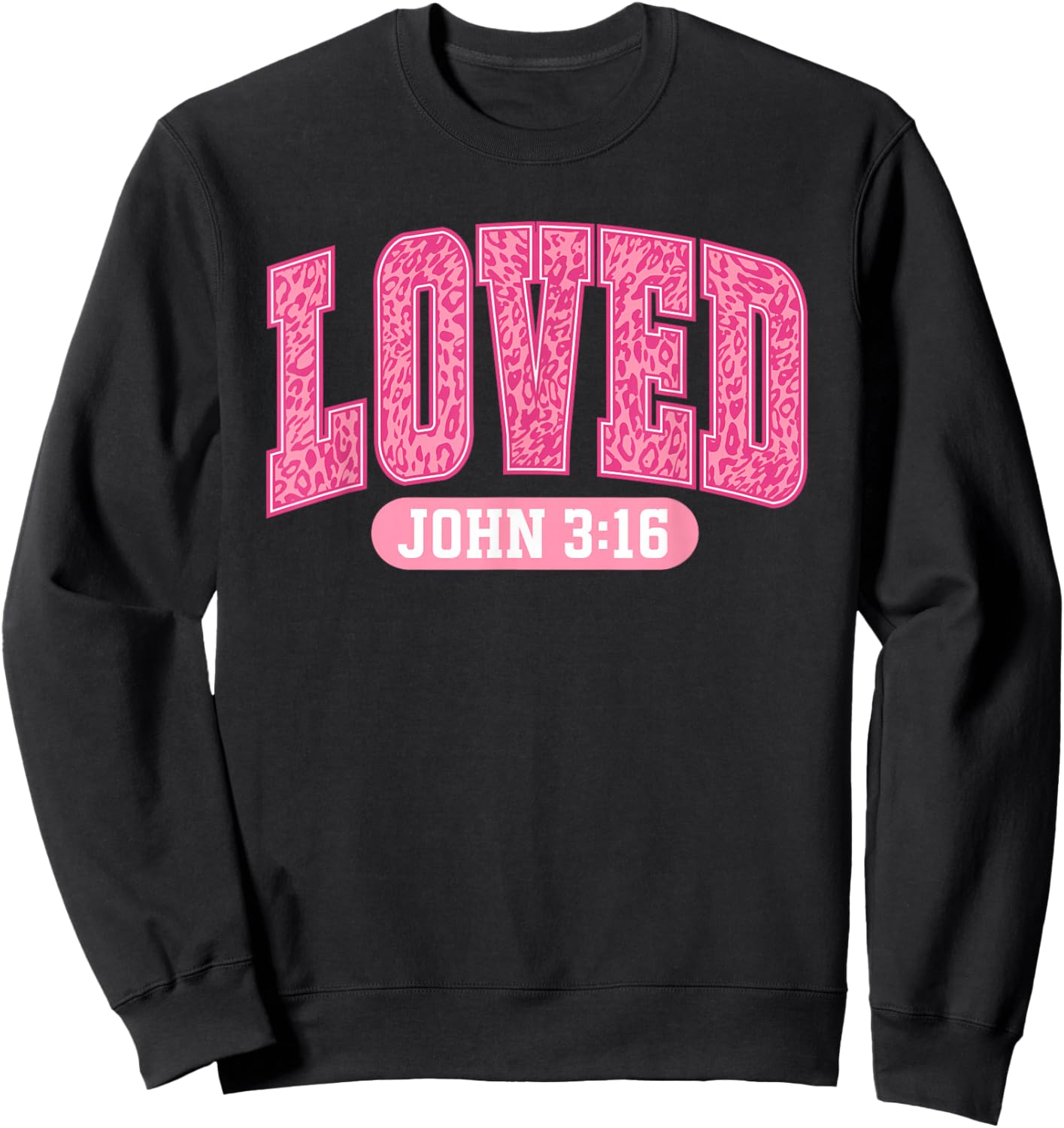 Bible Verse Sweatshirt - Sweatshirt | Black