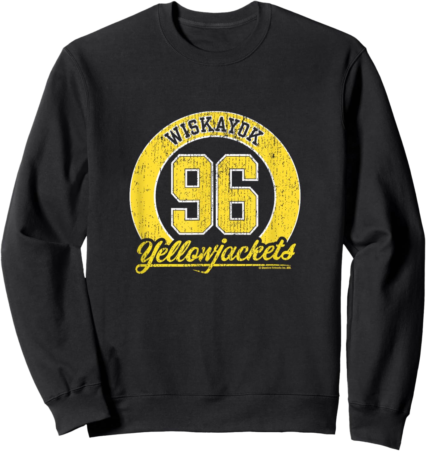 Yellowjackets Wiskayok High School Officially Licensed Sweatshirt - Sweatshirt | Black
