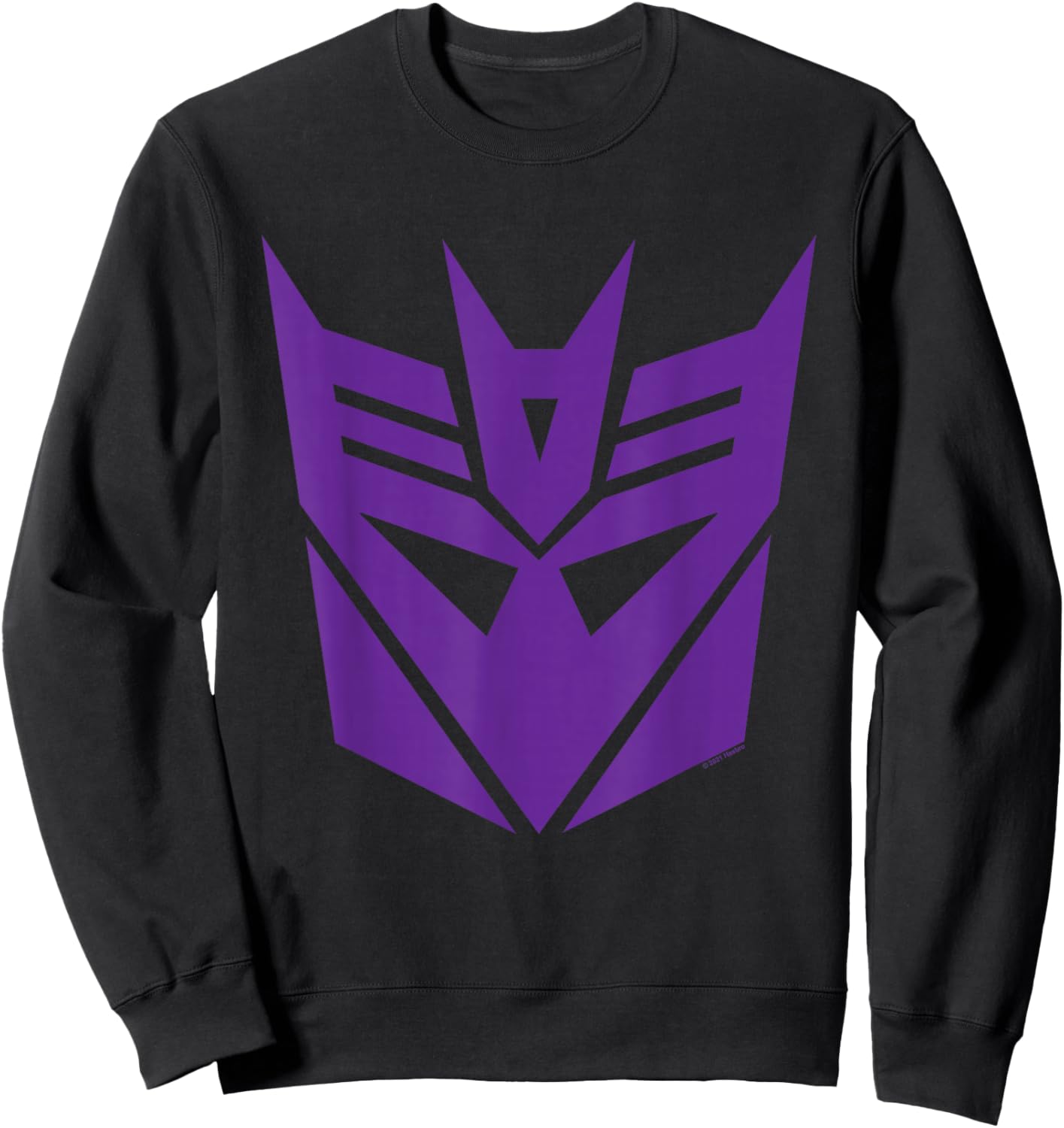 Transformers Purple Decepticon Sigil Sweatshirt - Sweatshirt | Black